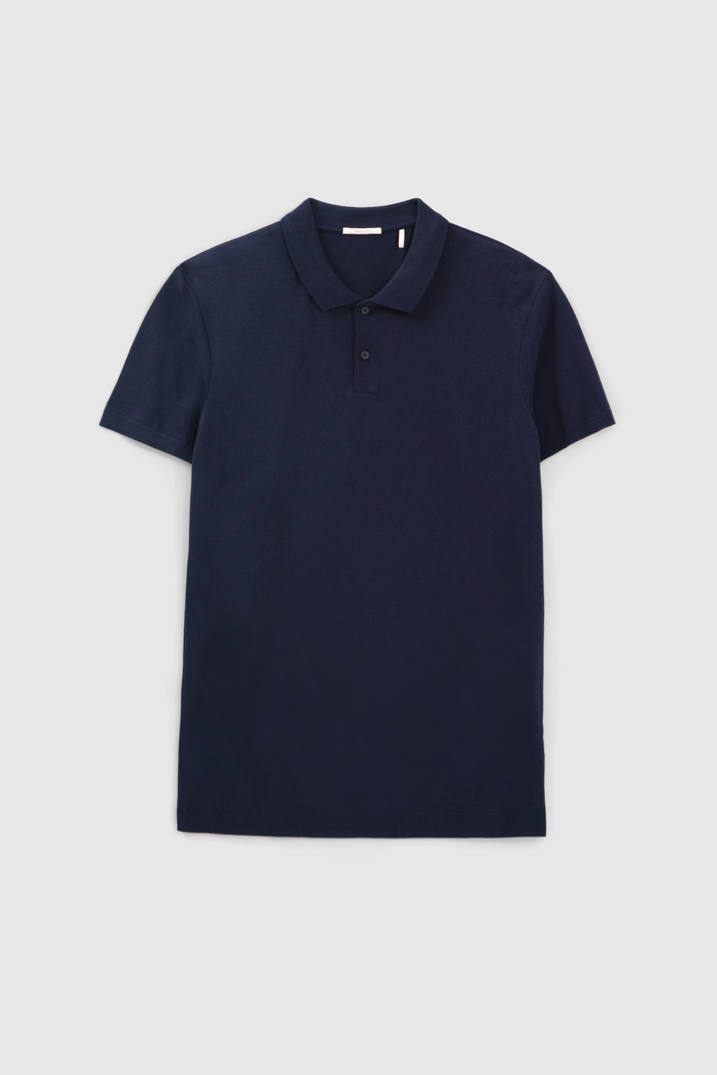 NAVY MODAL COTTON POLO SHIRT 4