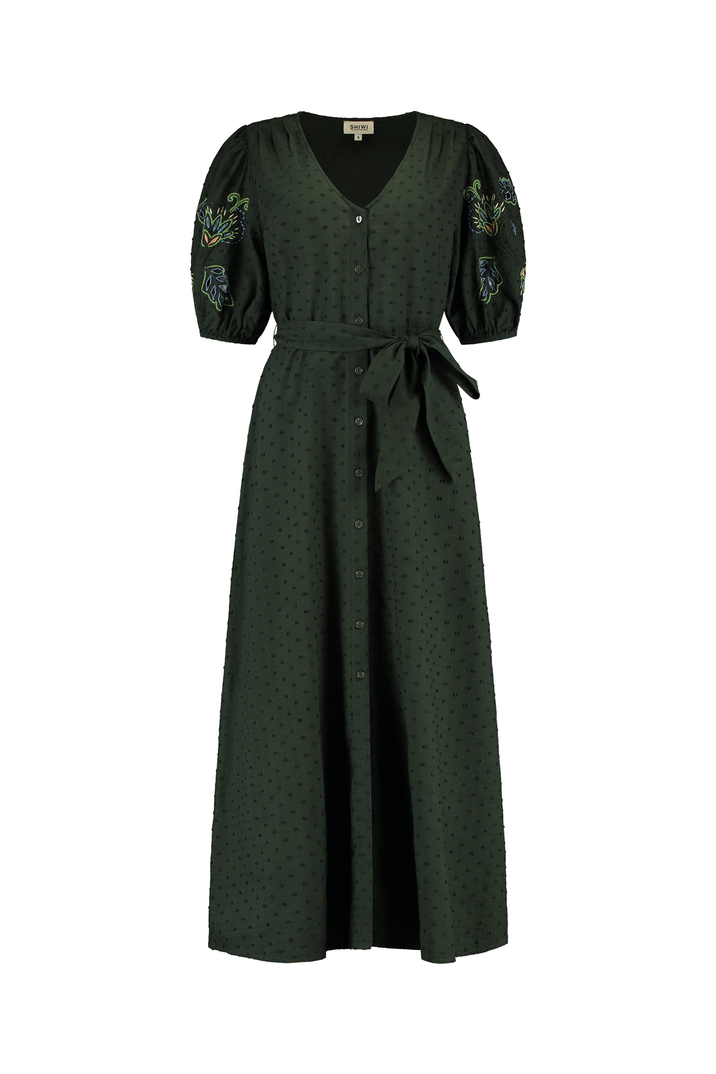 JOSEPHINE DOBBY DRESS GREEN PINES DOBBY 7