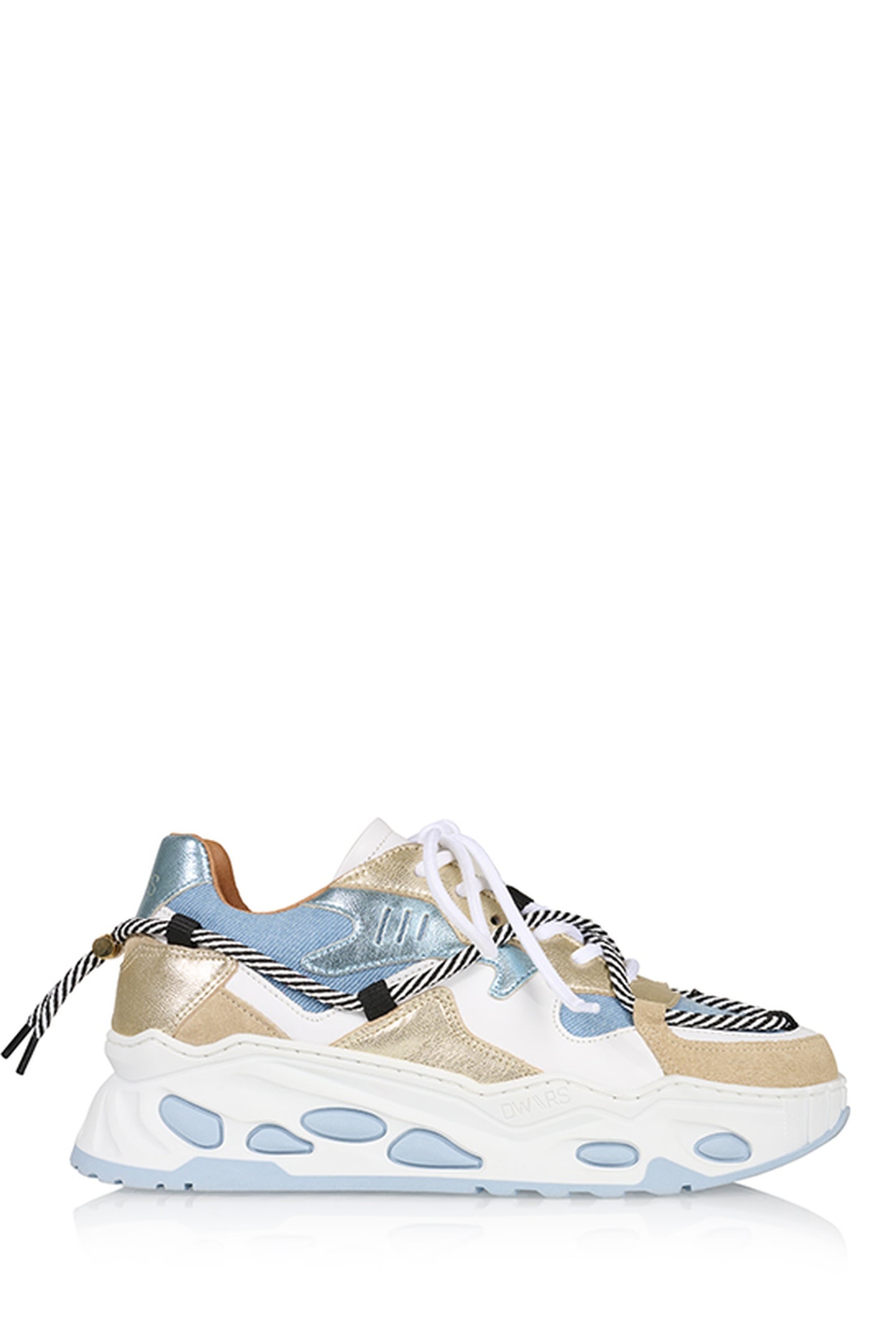 SATURNUS DENIM SNEAKER CHAMPAGNE / JEANS 1