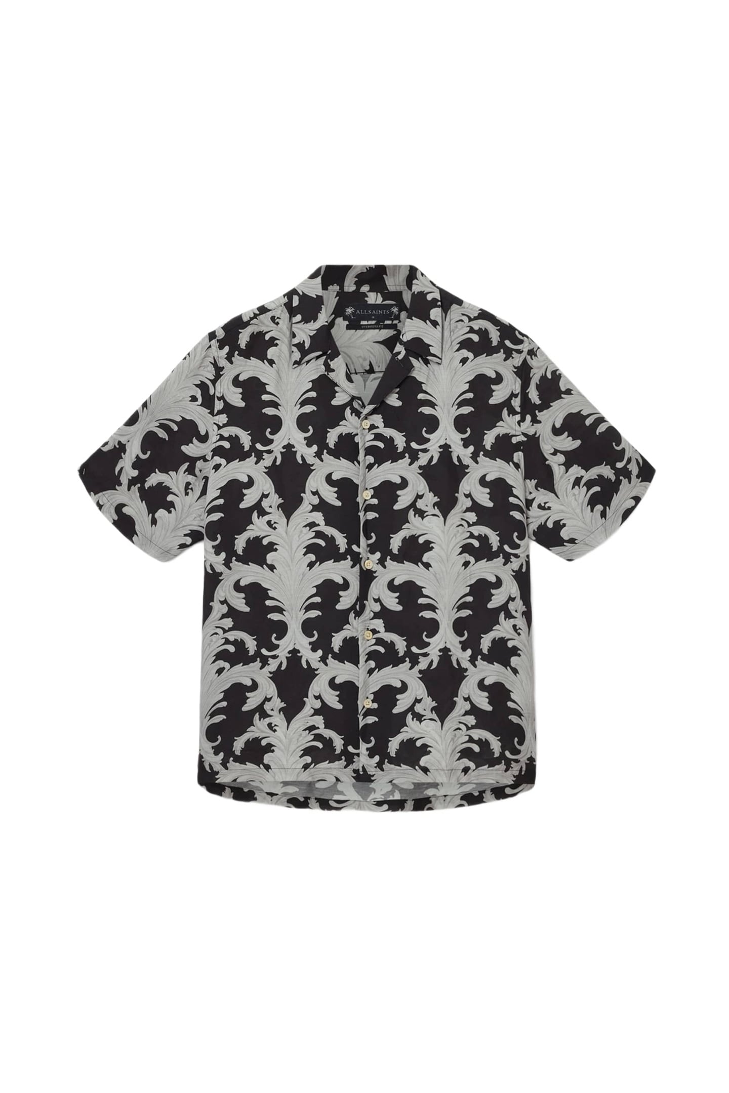 MOTIF SS SHIRT JET BLACK 1