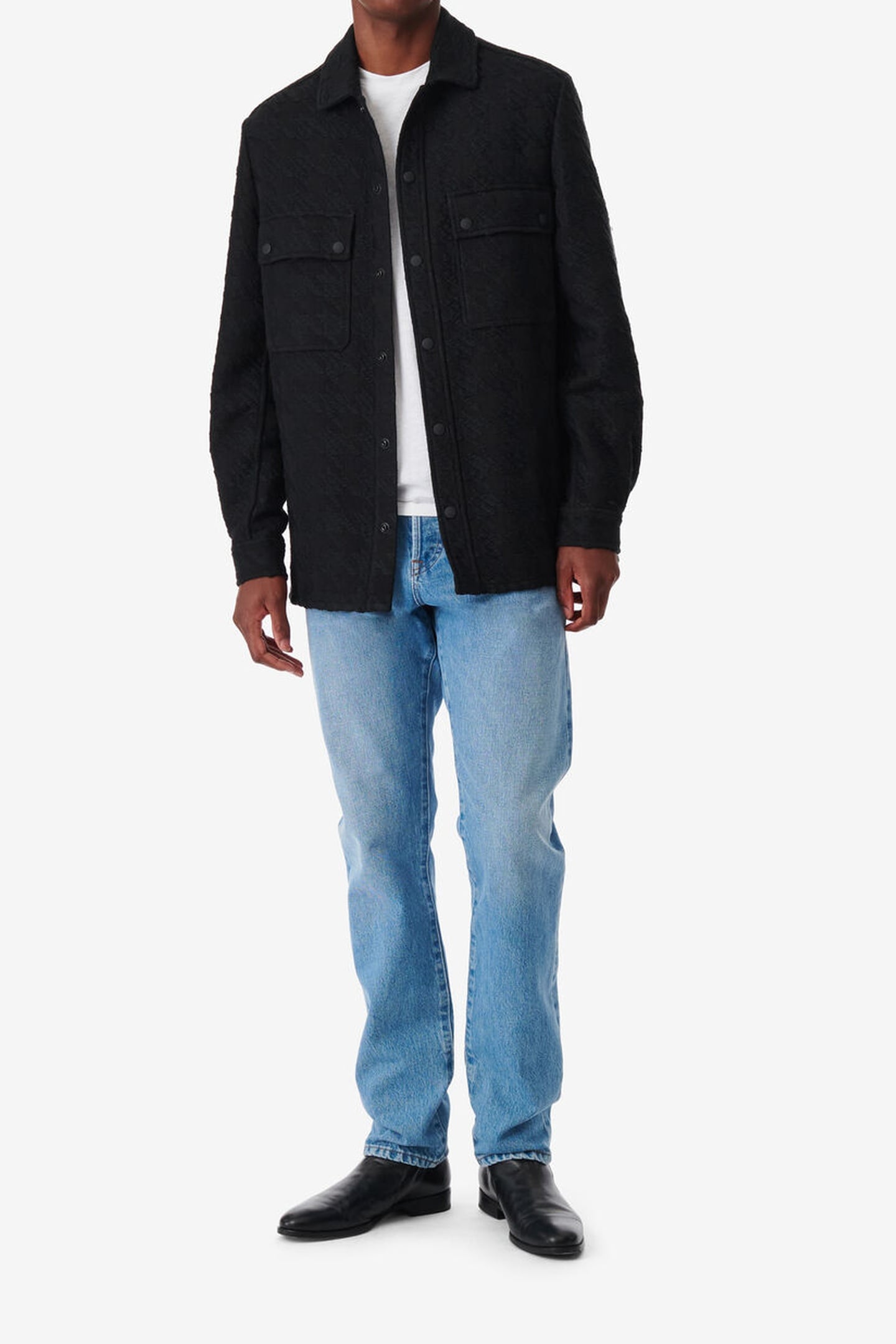 AVENO OVERSHIRT BLACK 2