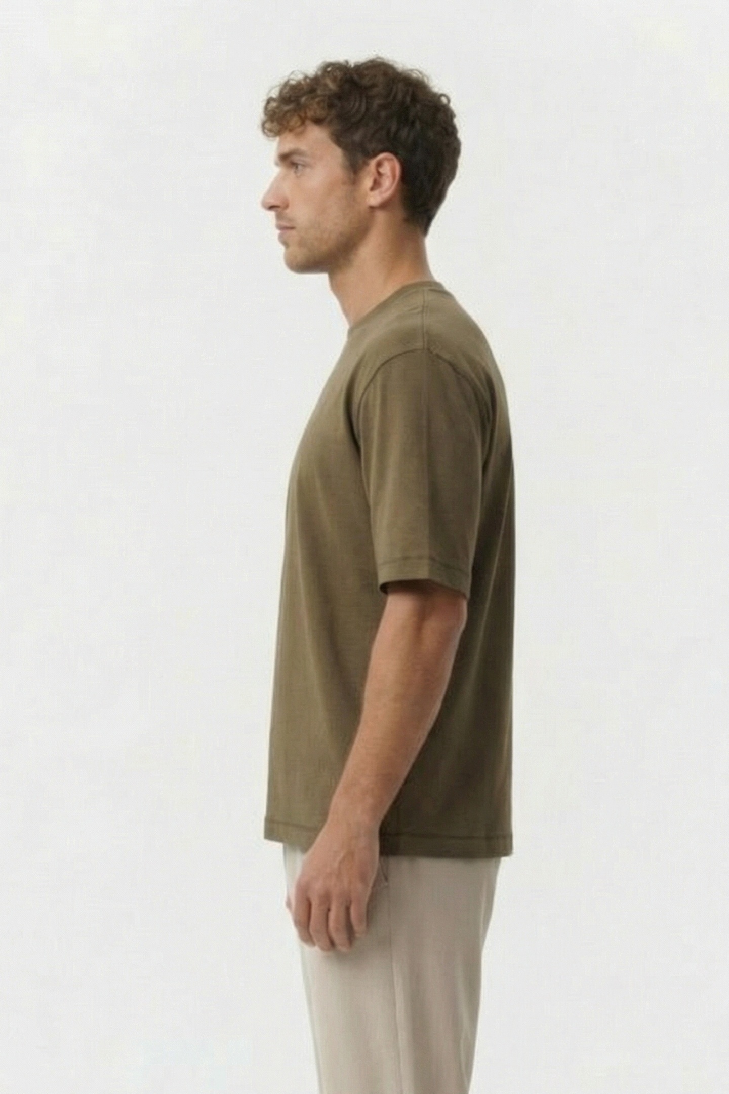 POWA T-SHIRT OLIVE 3