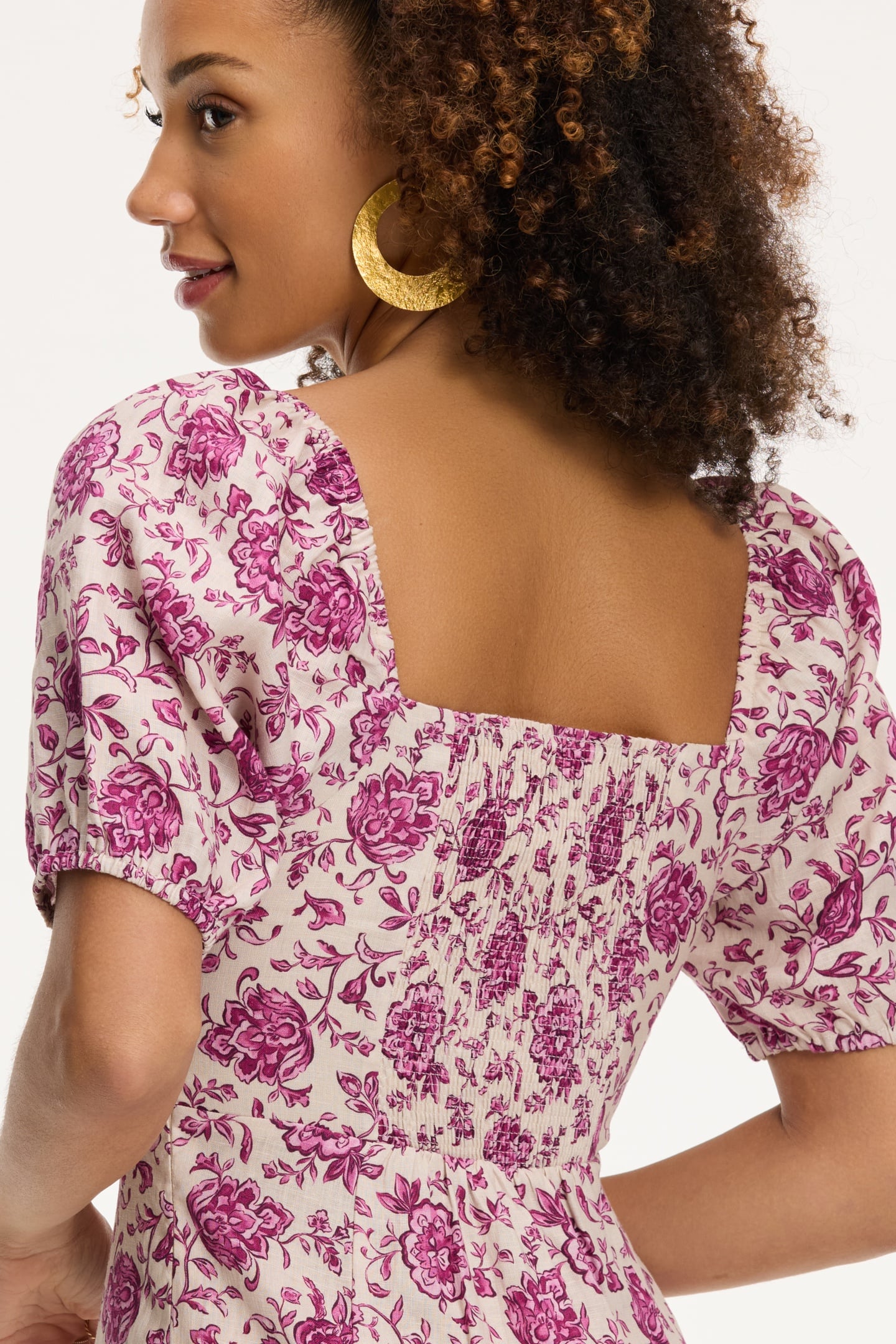 JESS DRESS BOTANIC FLOWER PINK BOTANIC FLOWER 5