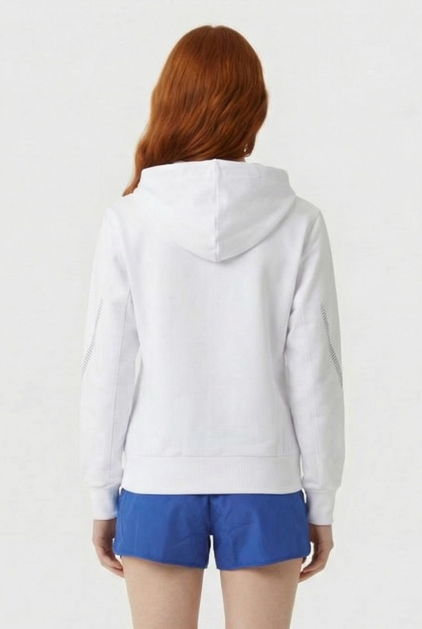 UNISEX TL HOODED JACKET WHITE 3