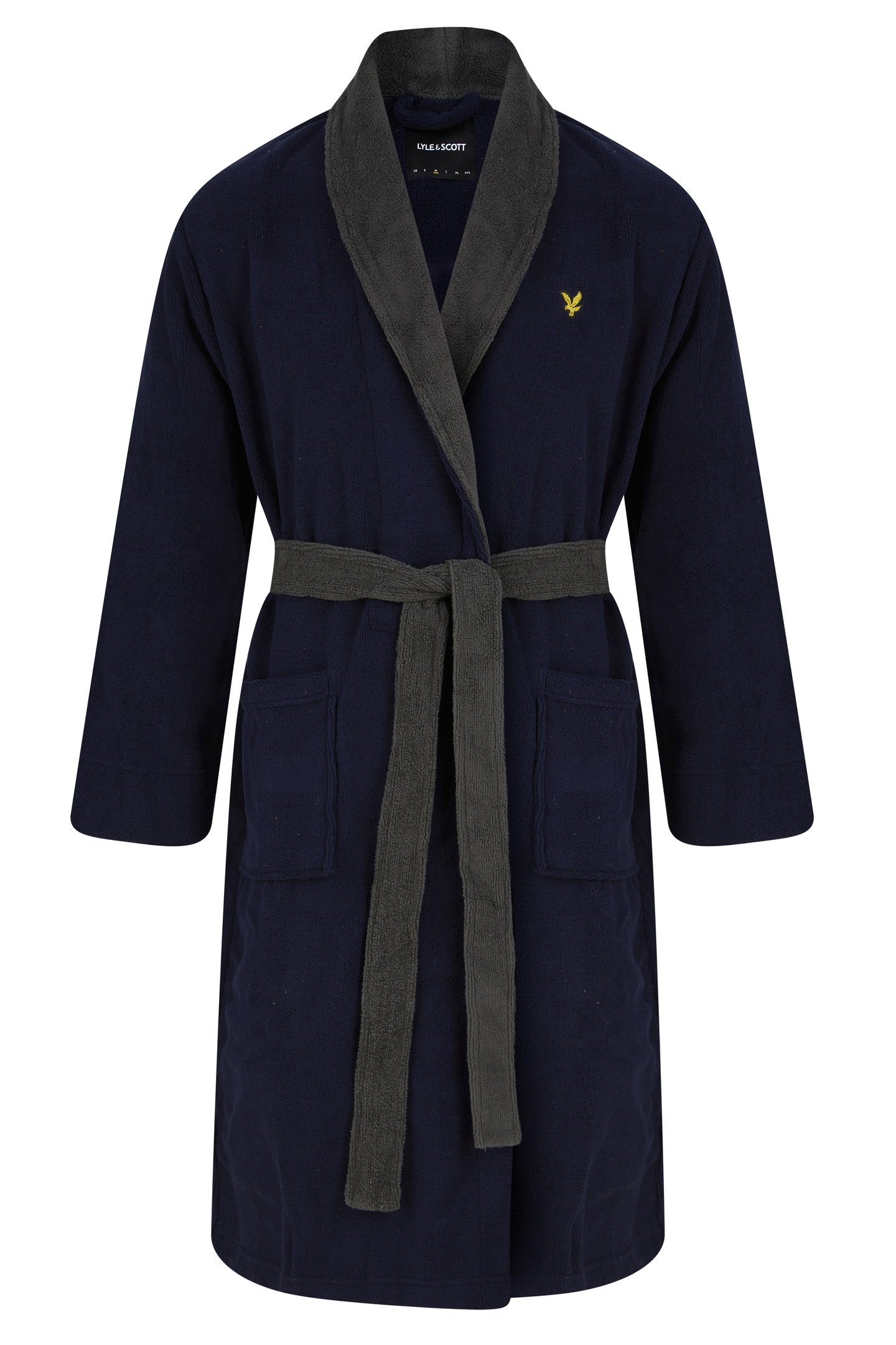 ADRIAN BATHROBE PEACOAT/GRANITE GREY 1