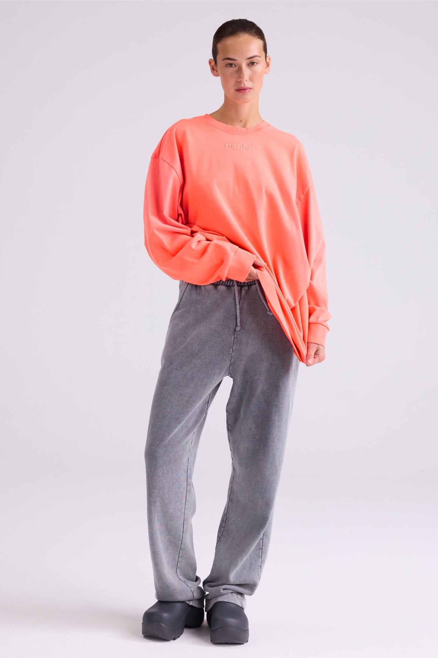 BASIC SKATE LONGSLEEVE CORAL 3