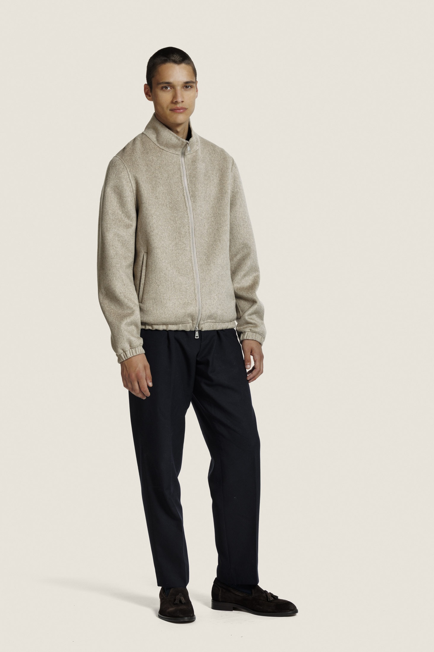 JAMES JACKET D. BEIGE MELANGE 1