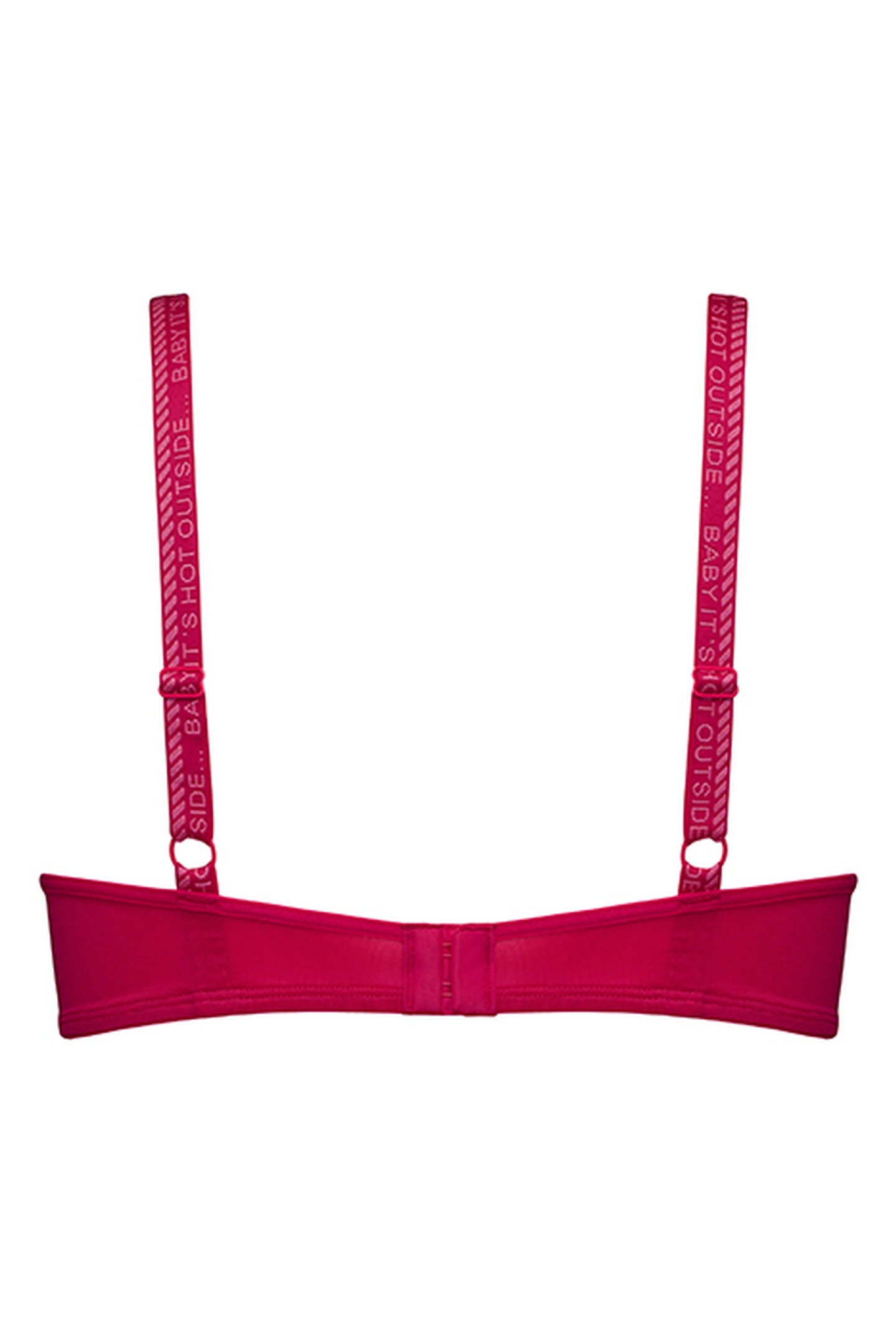 DAME DE PARIS AZALEA RED BALCONY BRA 5