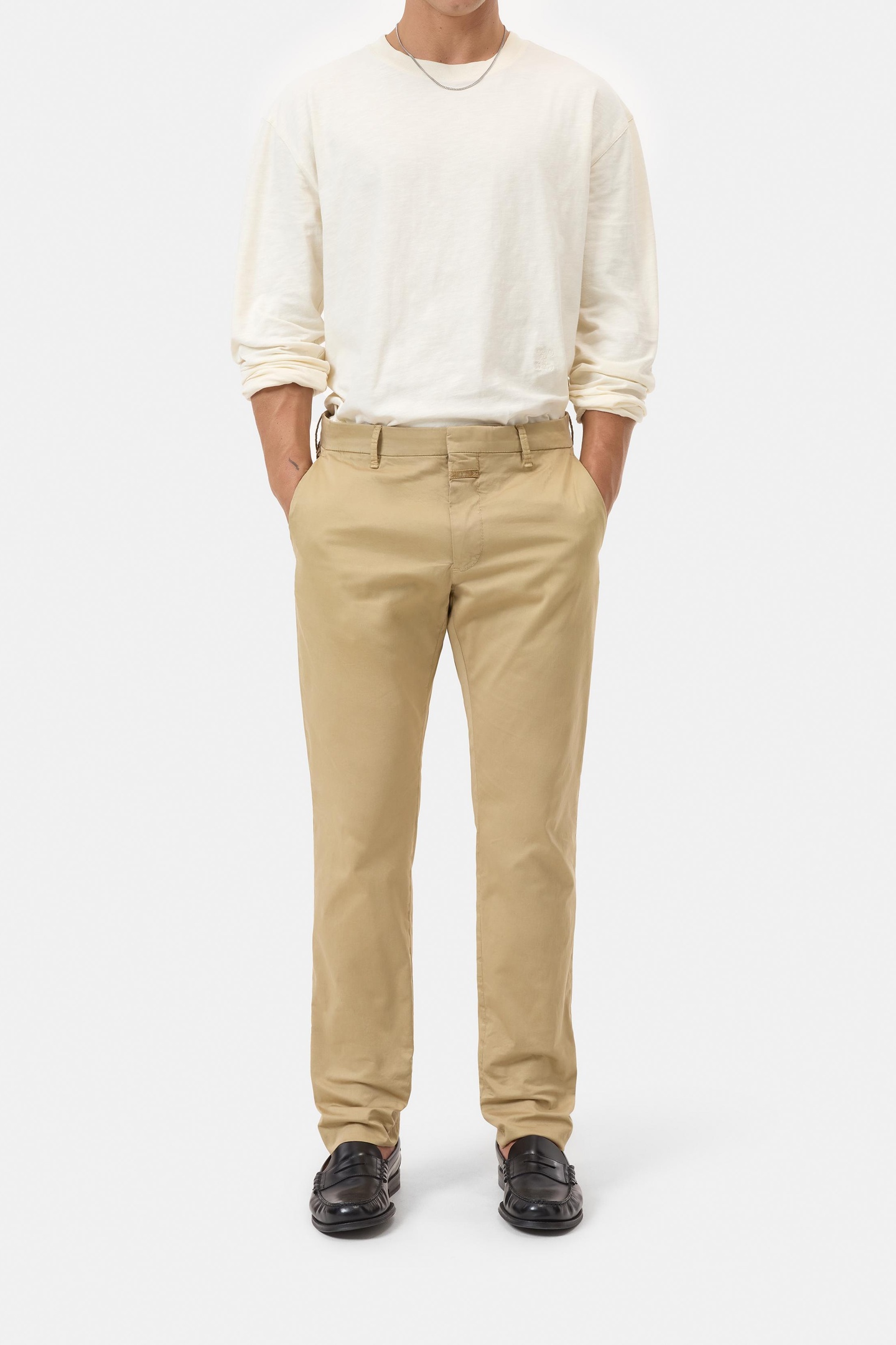 CLASSIC LONGSLEEVE T-SHIRTS IVORY 1