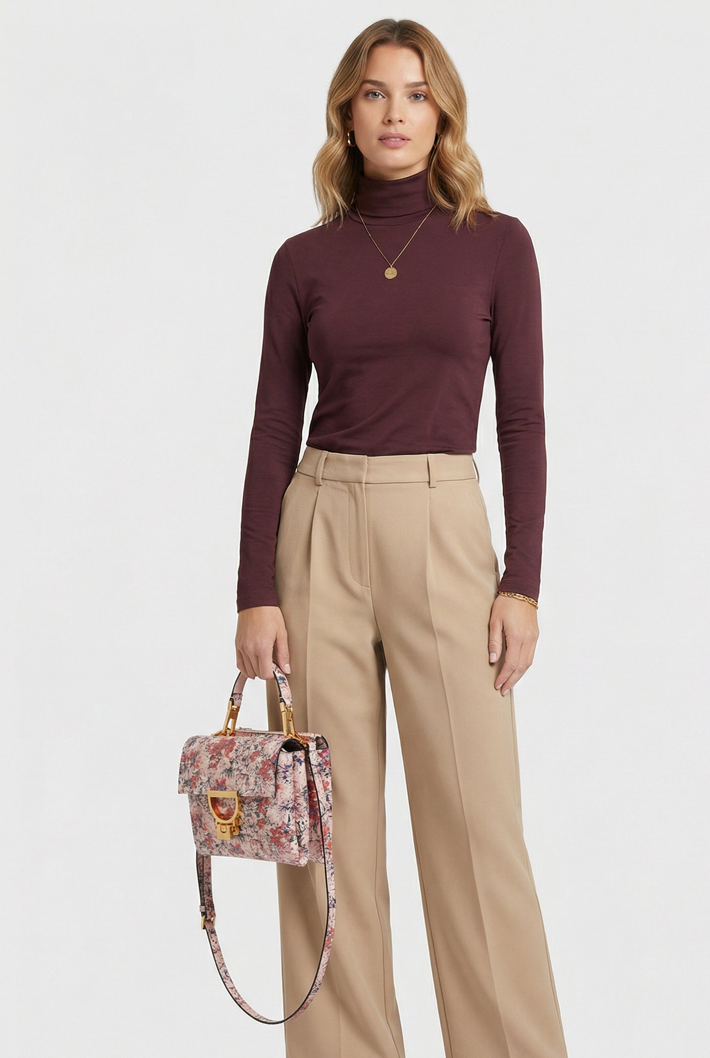 HANDBAG IN FLORAL PRINT 1