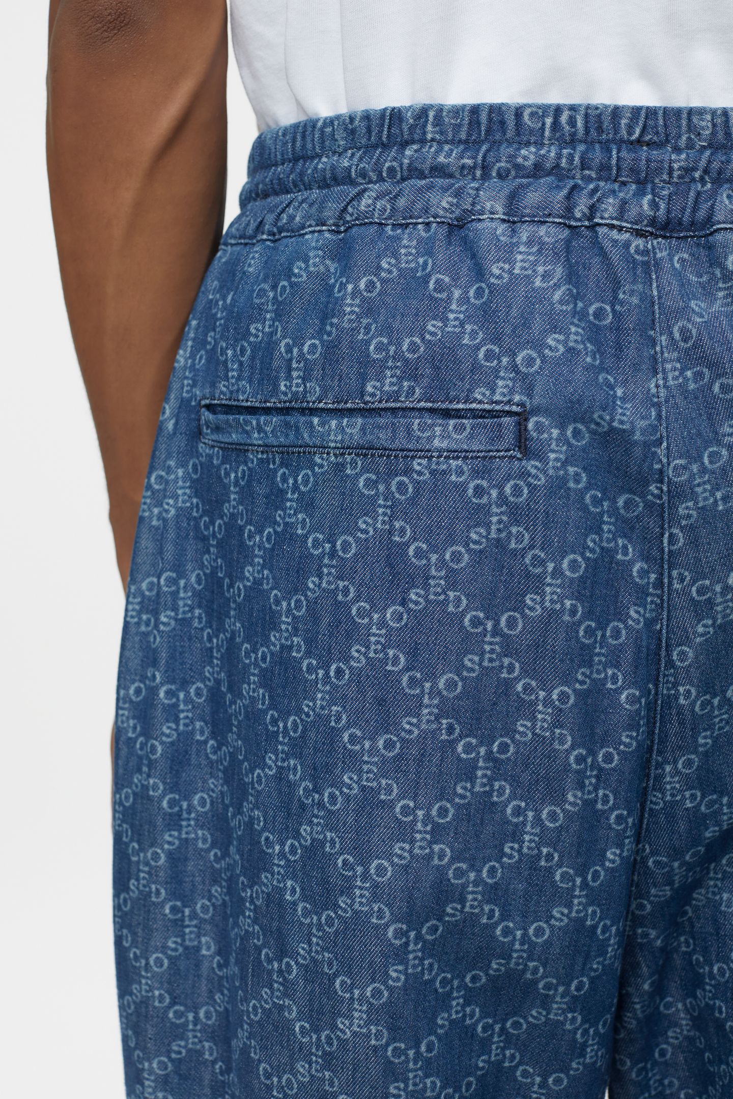 TRACK SUIT PANTS JEANS MID BLUE 8