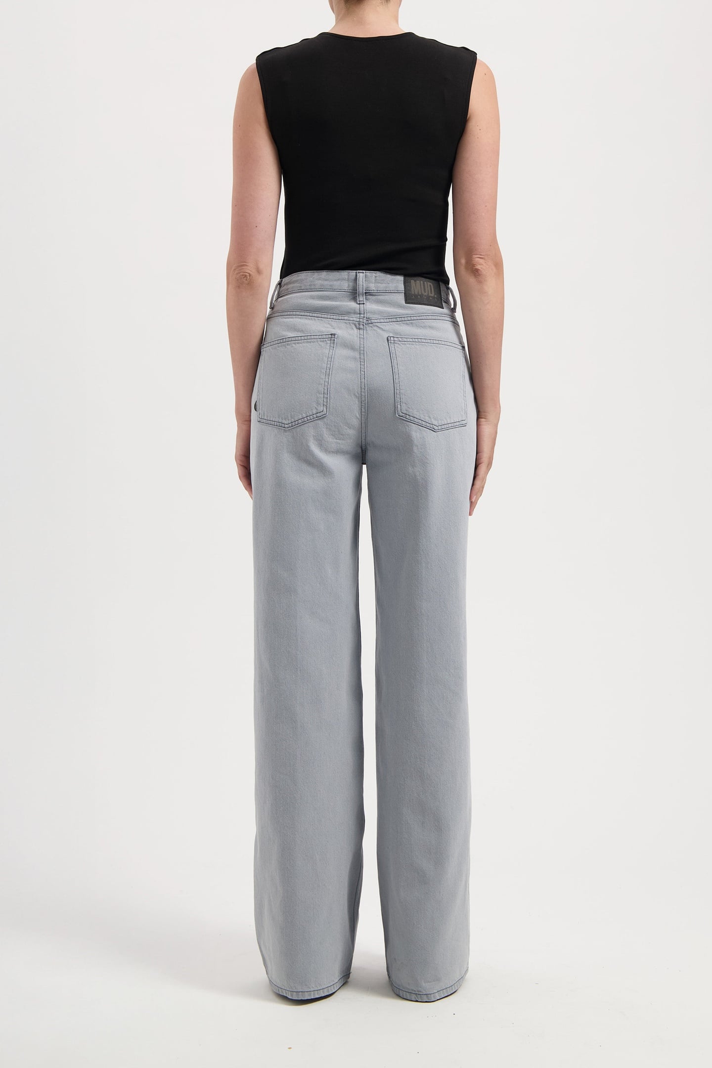 SARA HIGH LOOSE LIGHT GREY 4