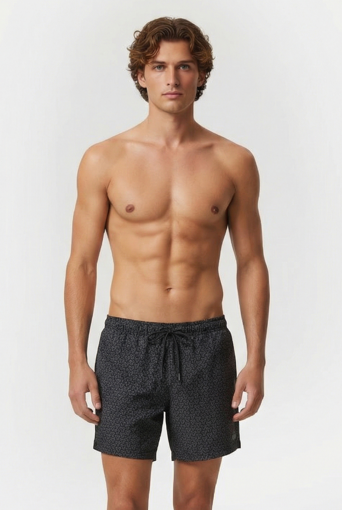 MEN'S ARENA EVO BEACH BOXER AO BLACK-ASPHALT 1