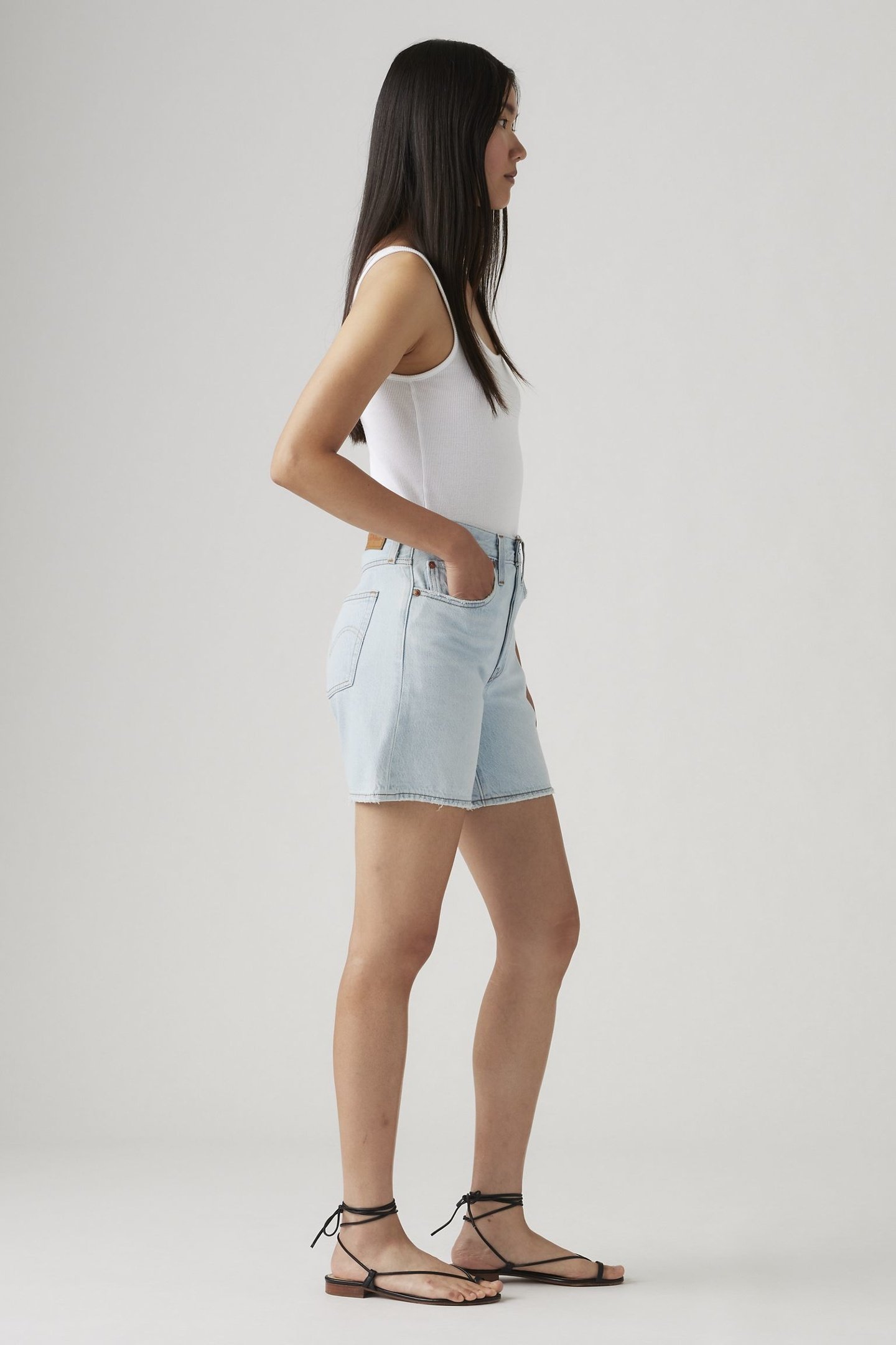 501 MID THIGH SHORT LW MAKE MEMORABLE S 5