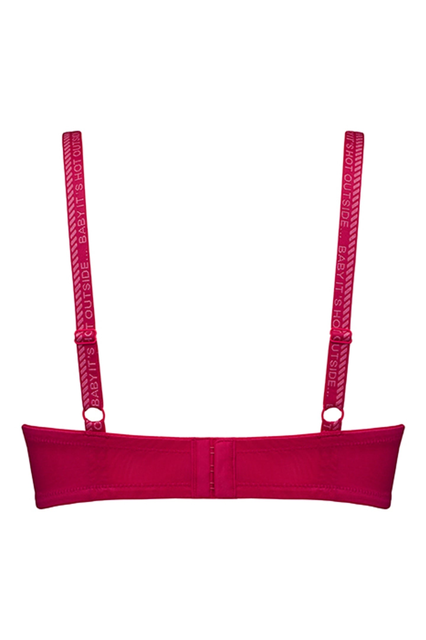 DAME DE PARIS AZALEA RED BALCONY BRA 3