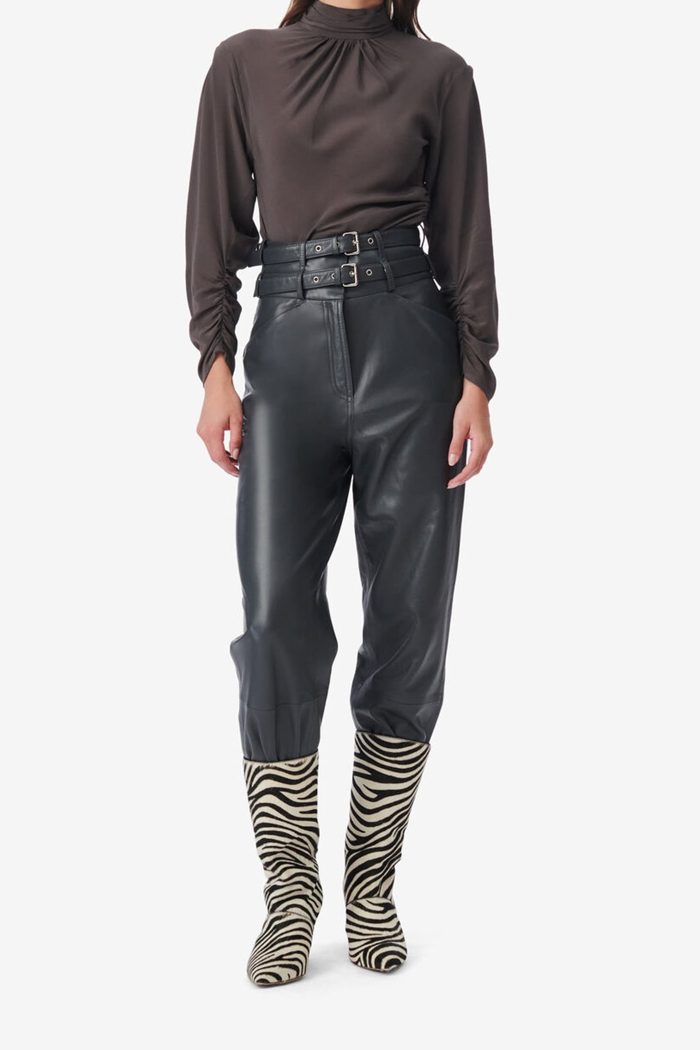 GELISA TOP DARK GREY 1