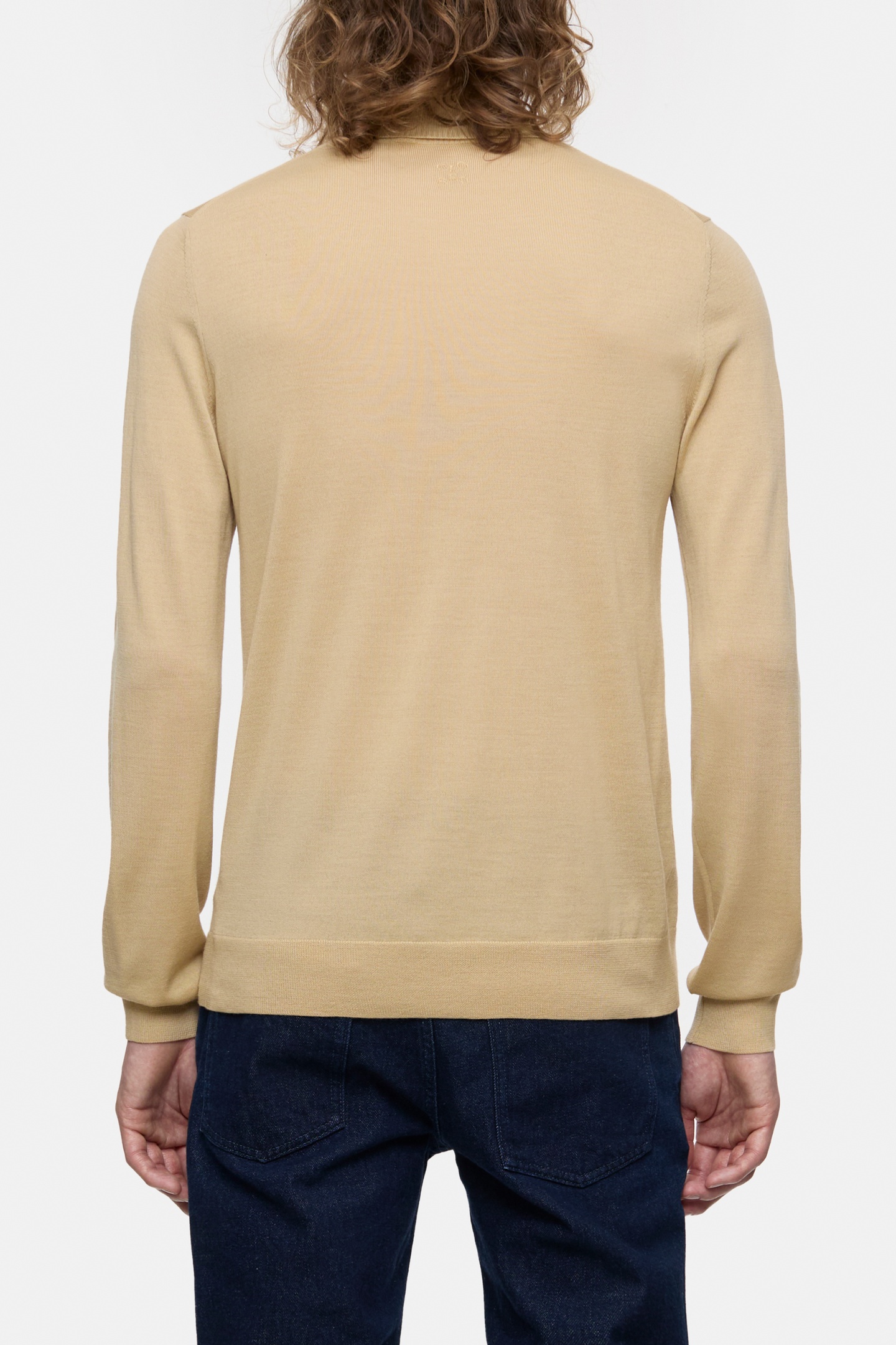 TURTLE-NECK JUMPER KNITS PEANUTBUTTER 2