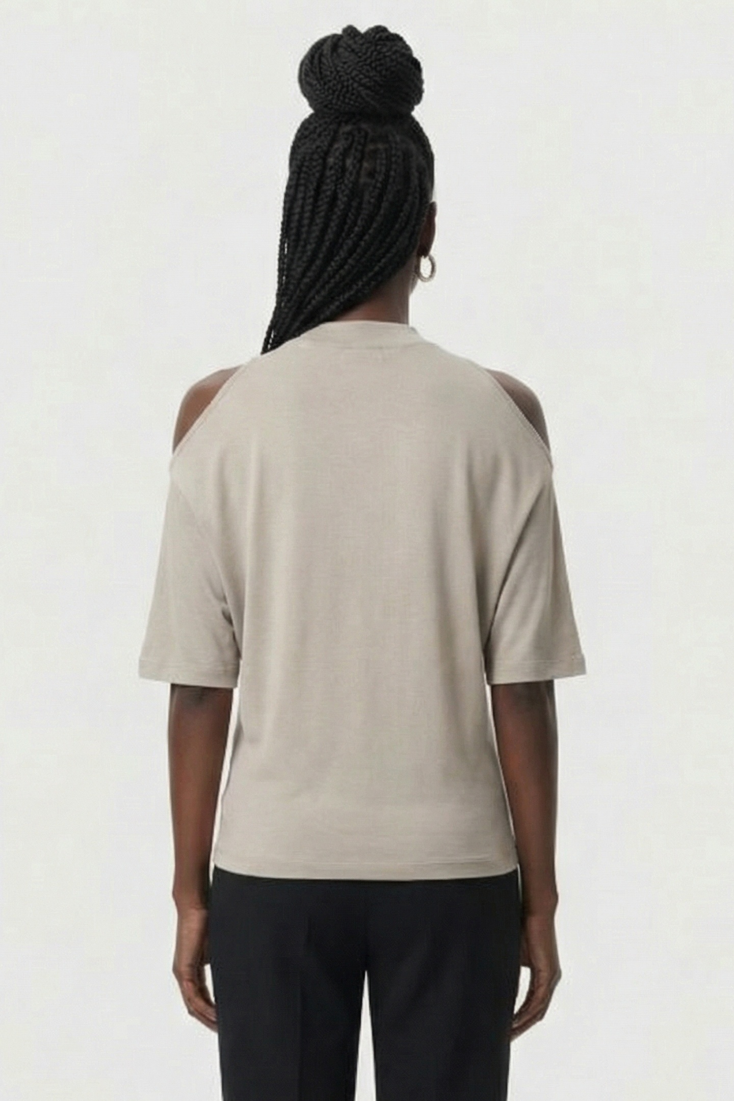 FLORAM T-SHIRT STONE GREY 2