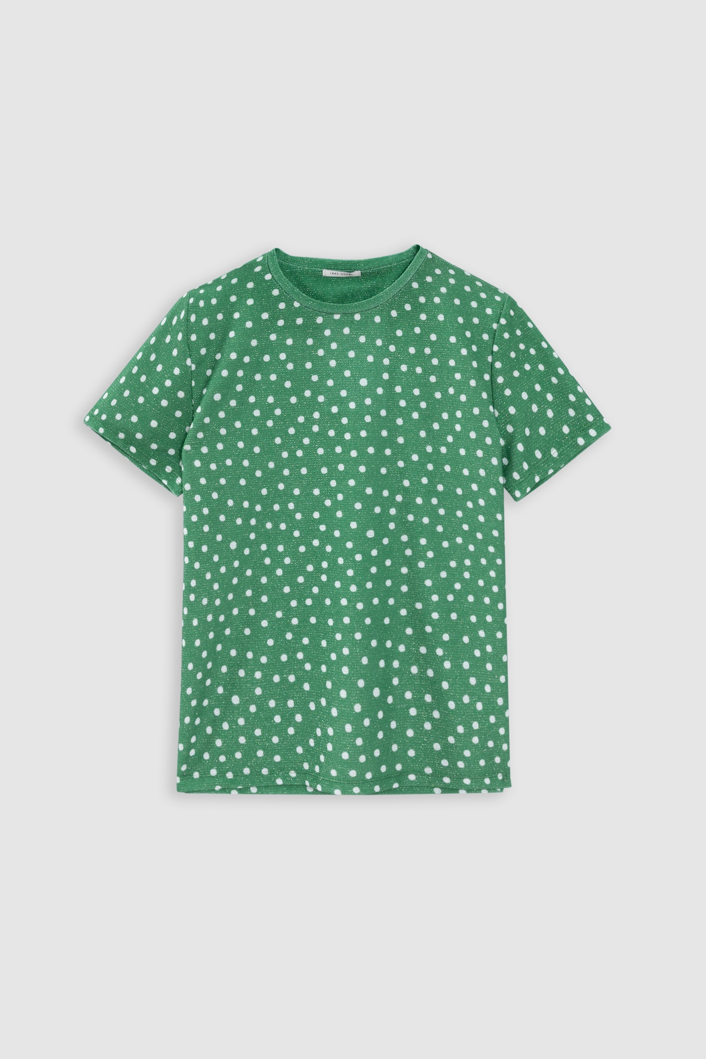 GREEN LUREX POLKA DOT TEE-SHIRT 5