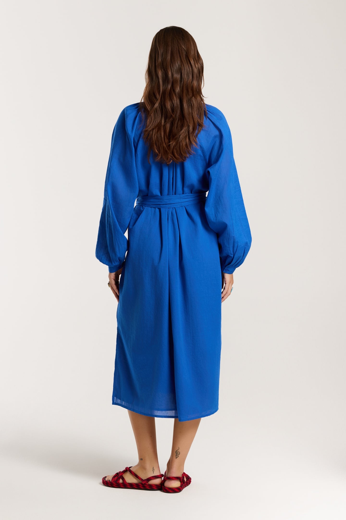 JAMILLA DRESS BLUE DEEP OCEAN 7