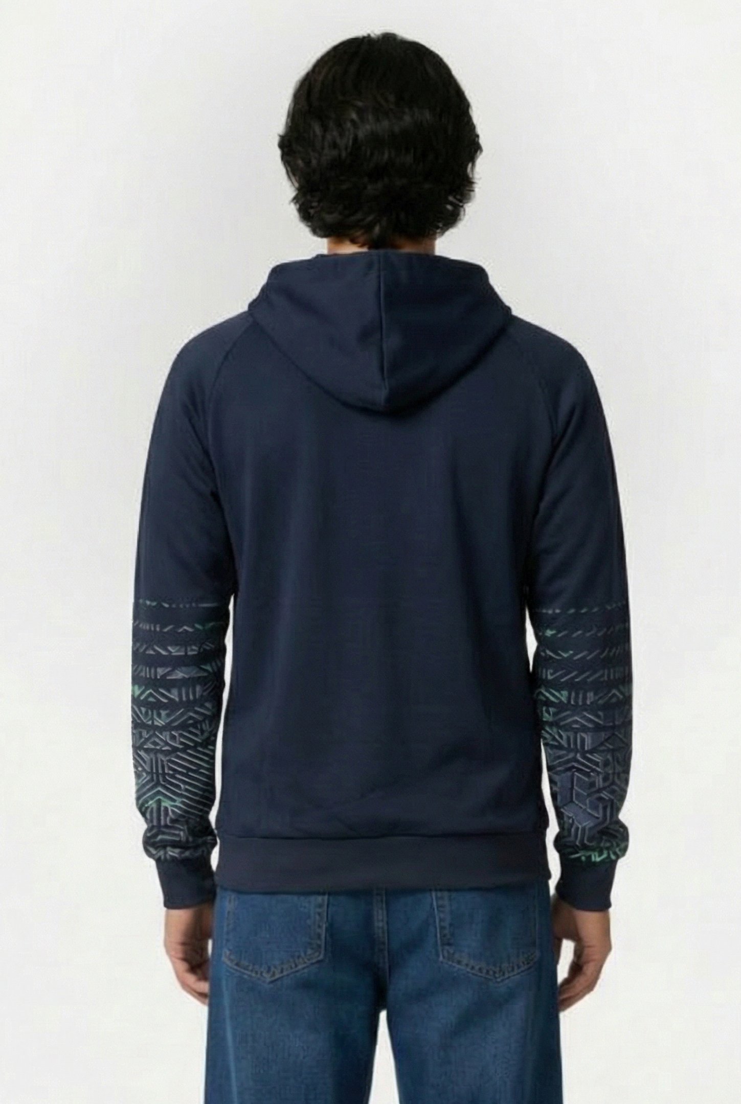 UNISEX HOODED SWEAT LOGO NAVY-KIKKO PRO NAVY 3