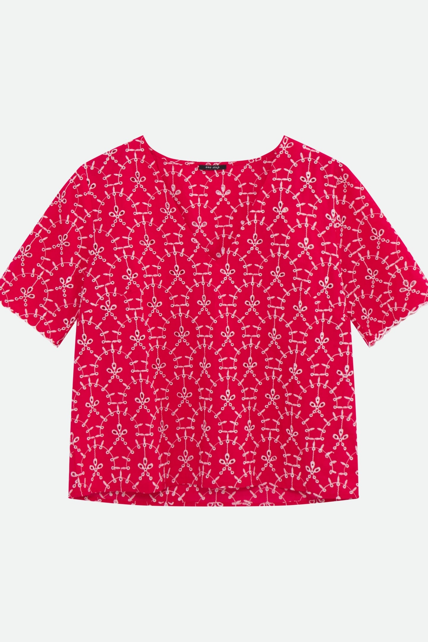 CRUZ - PINK NEO-EMBROIDERY TOP 4