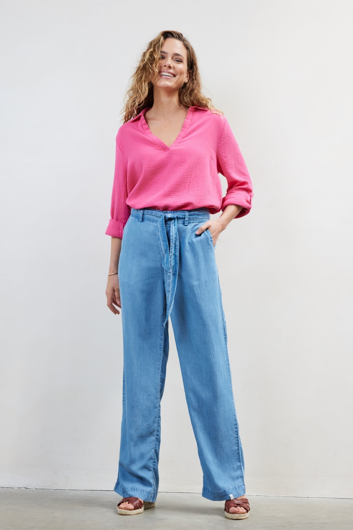 PANTS JULIA IN DENIM BLEACHED 1