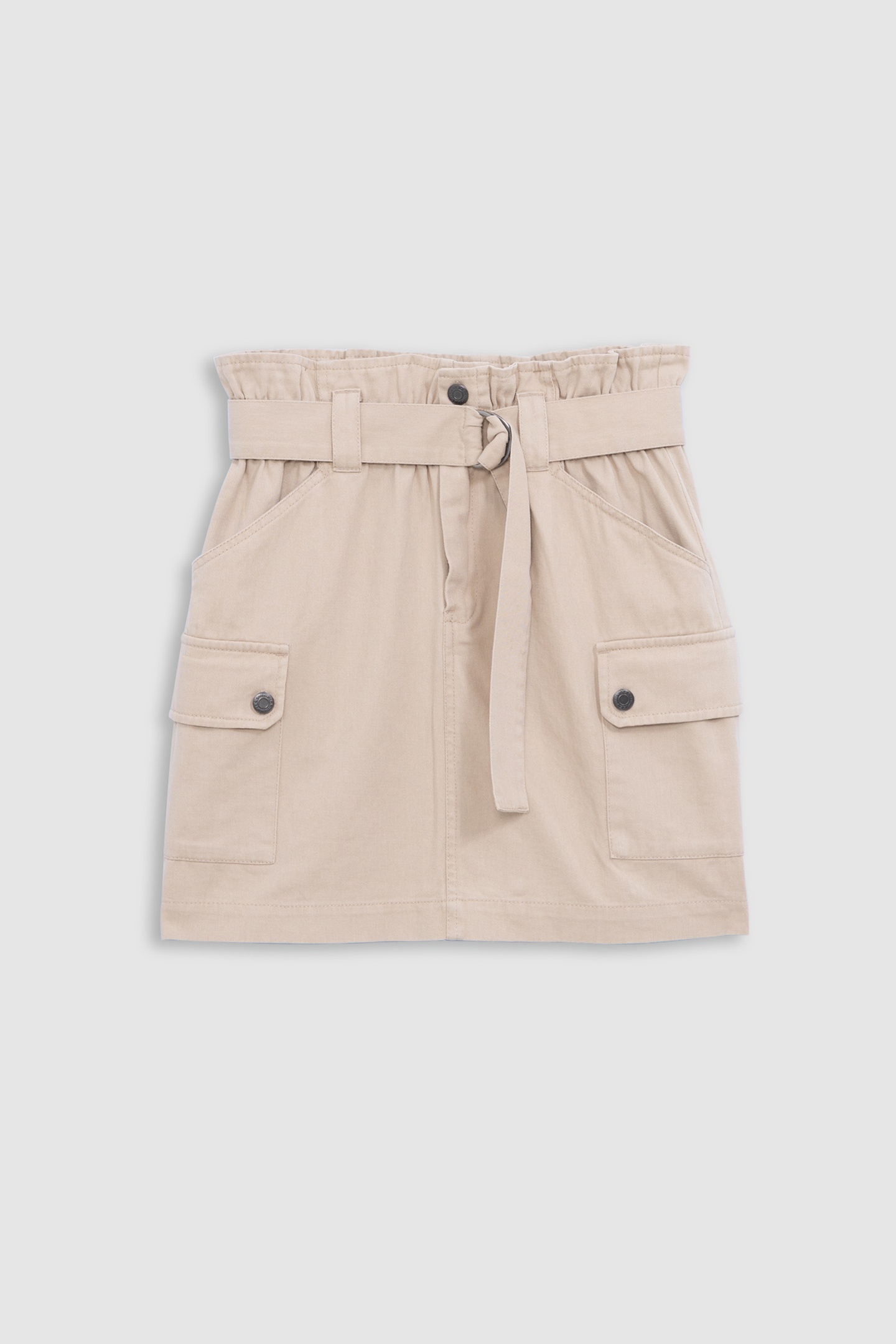 SHORT BEIGE BATTLE SKIRT 5