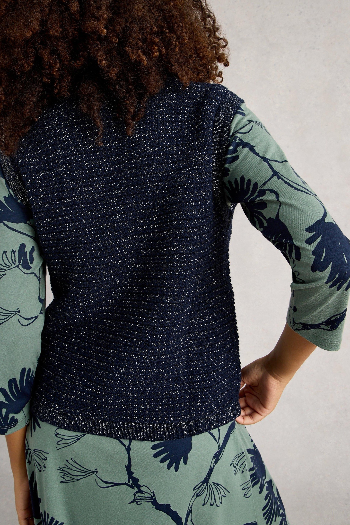 BELLE SPARKLE TANK DARK NAVY 2