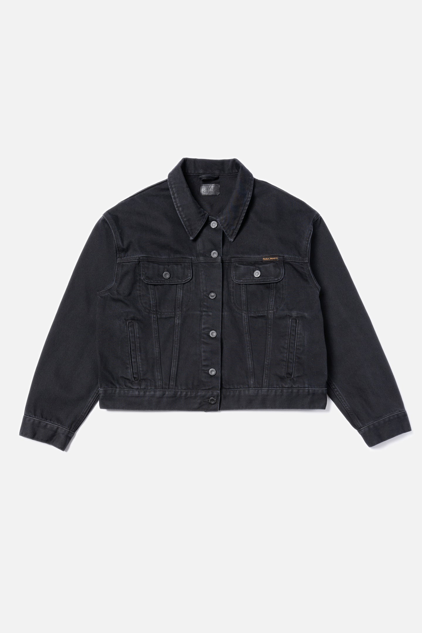 BERIT DENIM JACKET ASPHALT BLACK 3