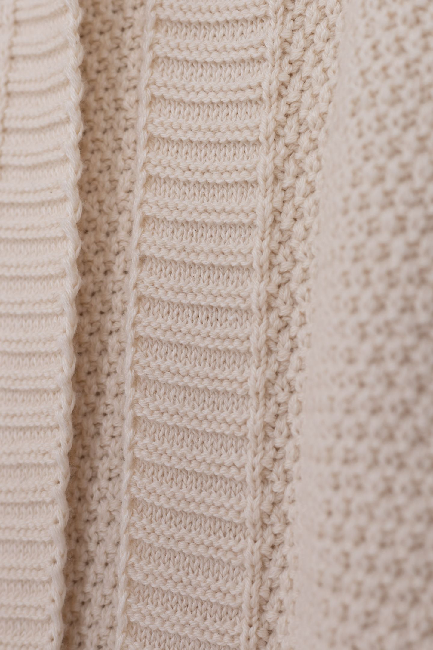 ECRU KNIT GILET ECRU 7