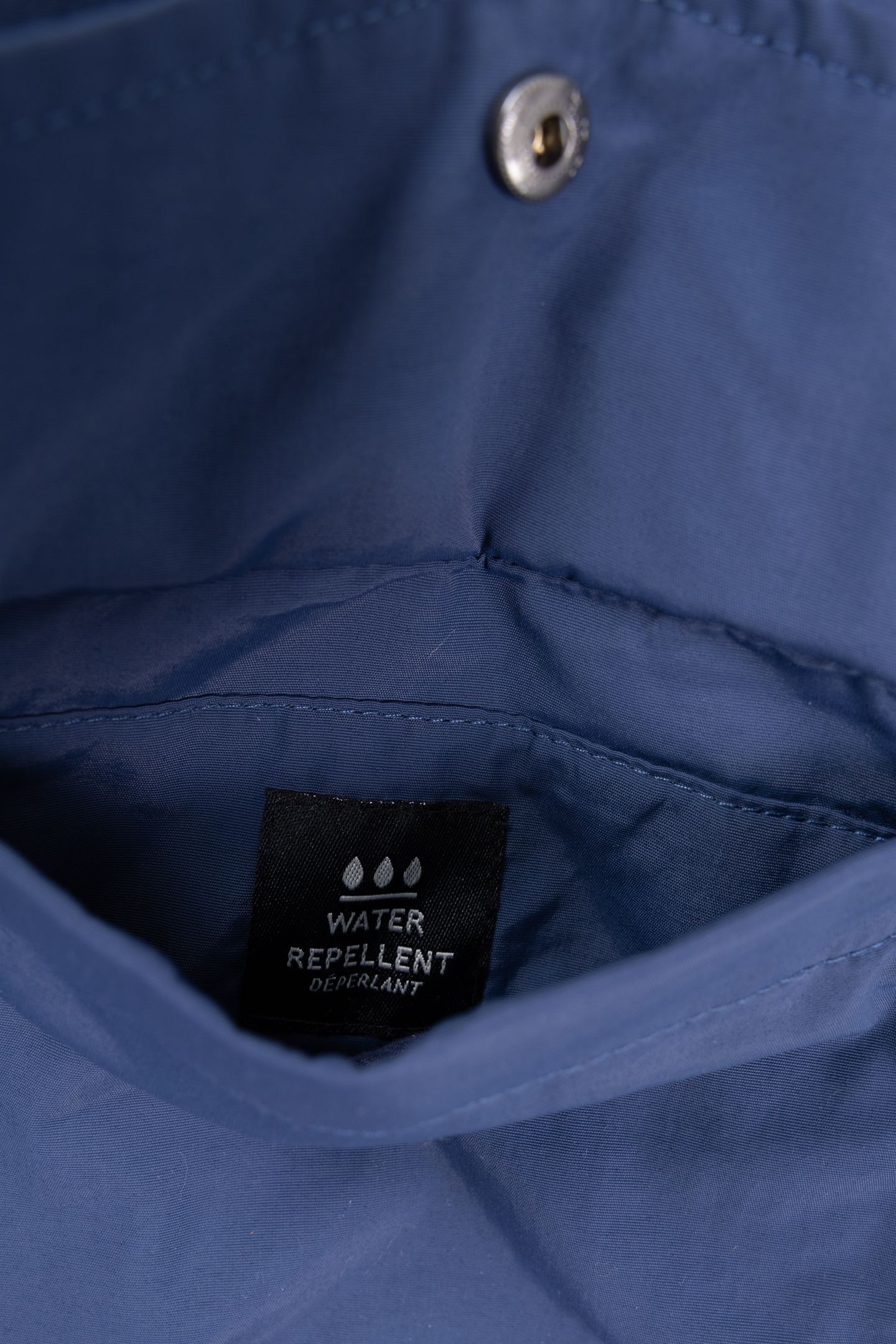 REVERSIBLE BLUE AND ECRU PADDED JACKET 8