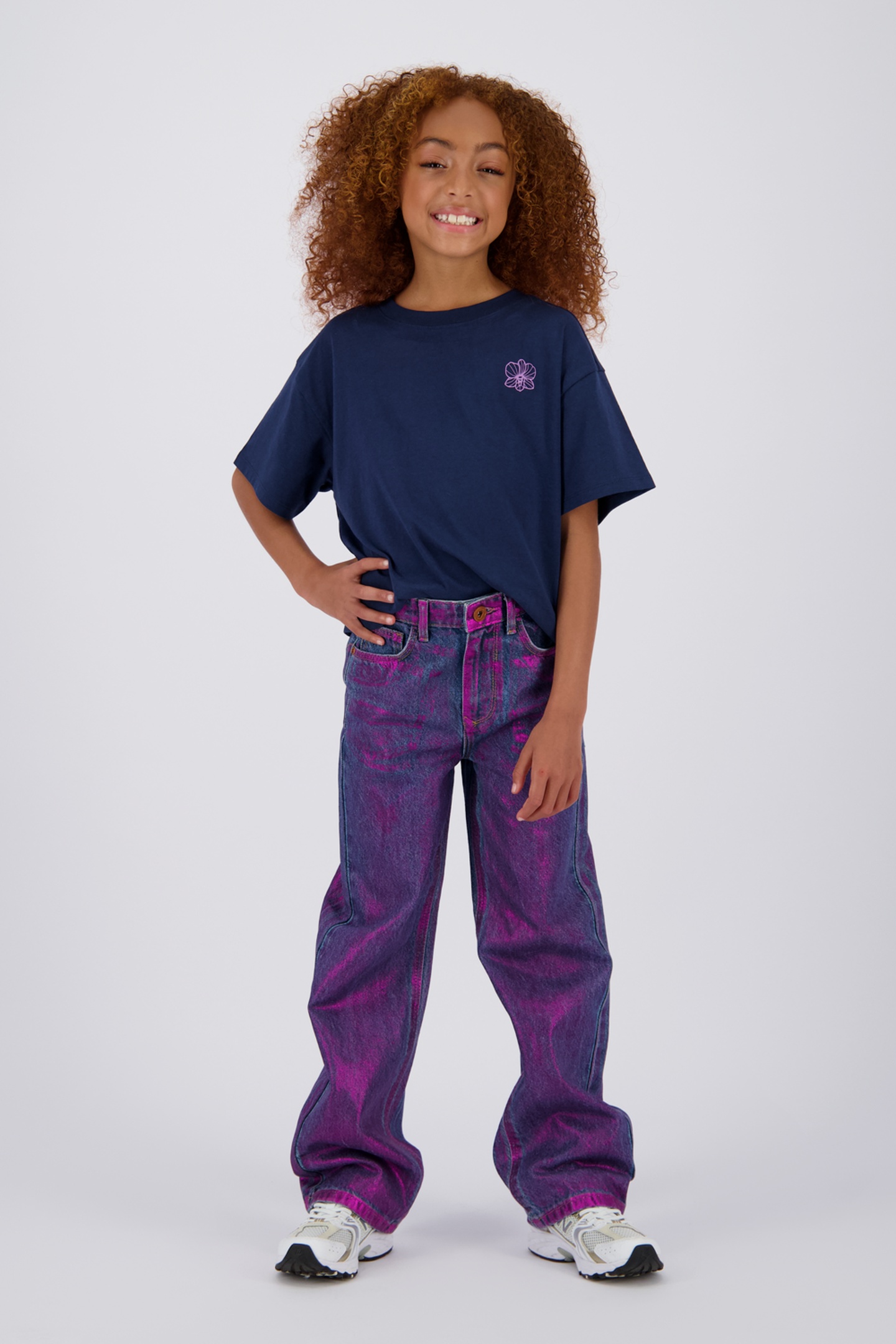 Vingino Hanika Dark Blue Taille: 2 | T-Shirts Outlet | kids | Bleu