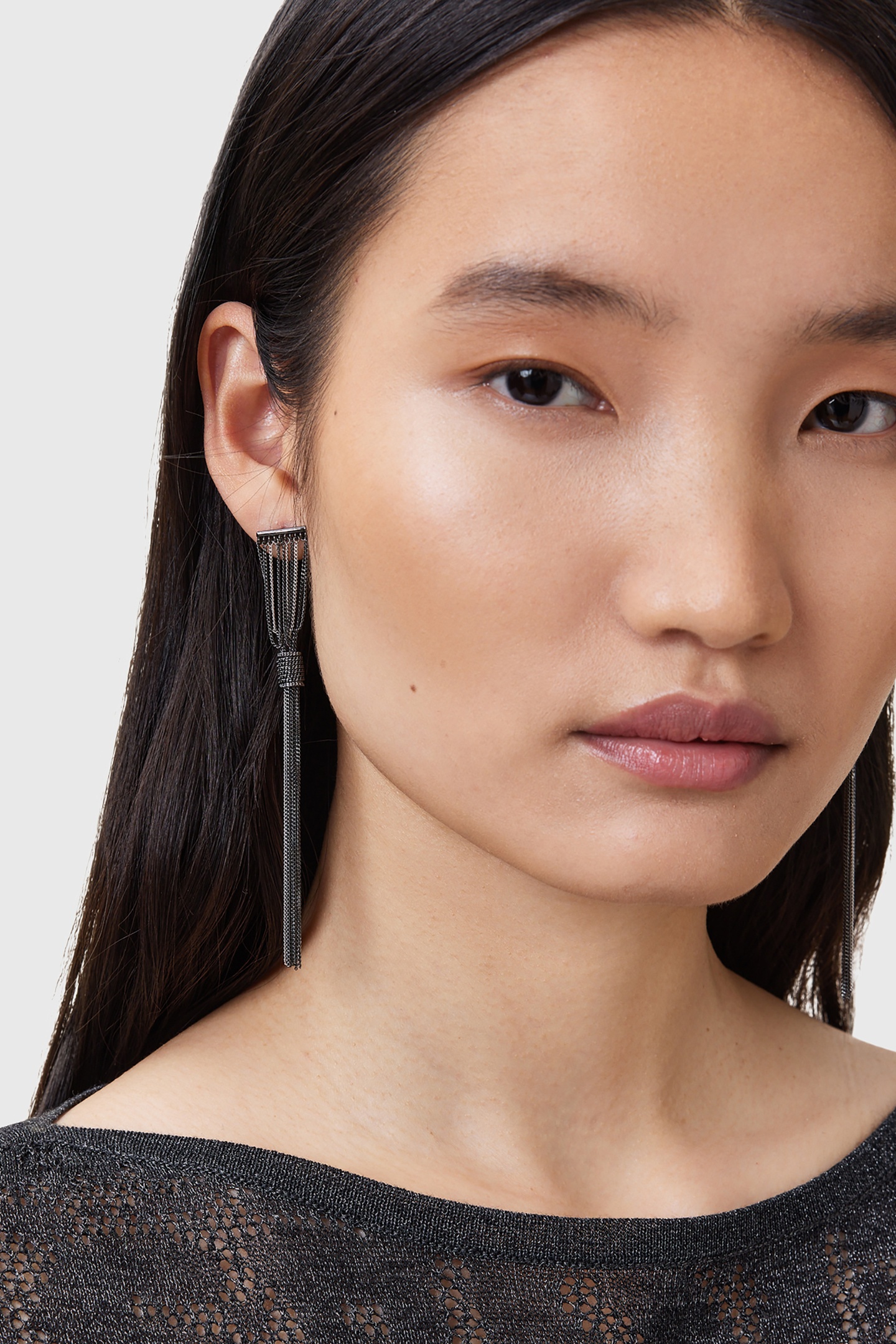 FLEUR TTNE EARRINGS WARM SILVER MIX 5