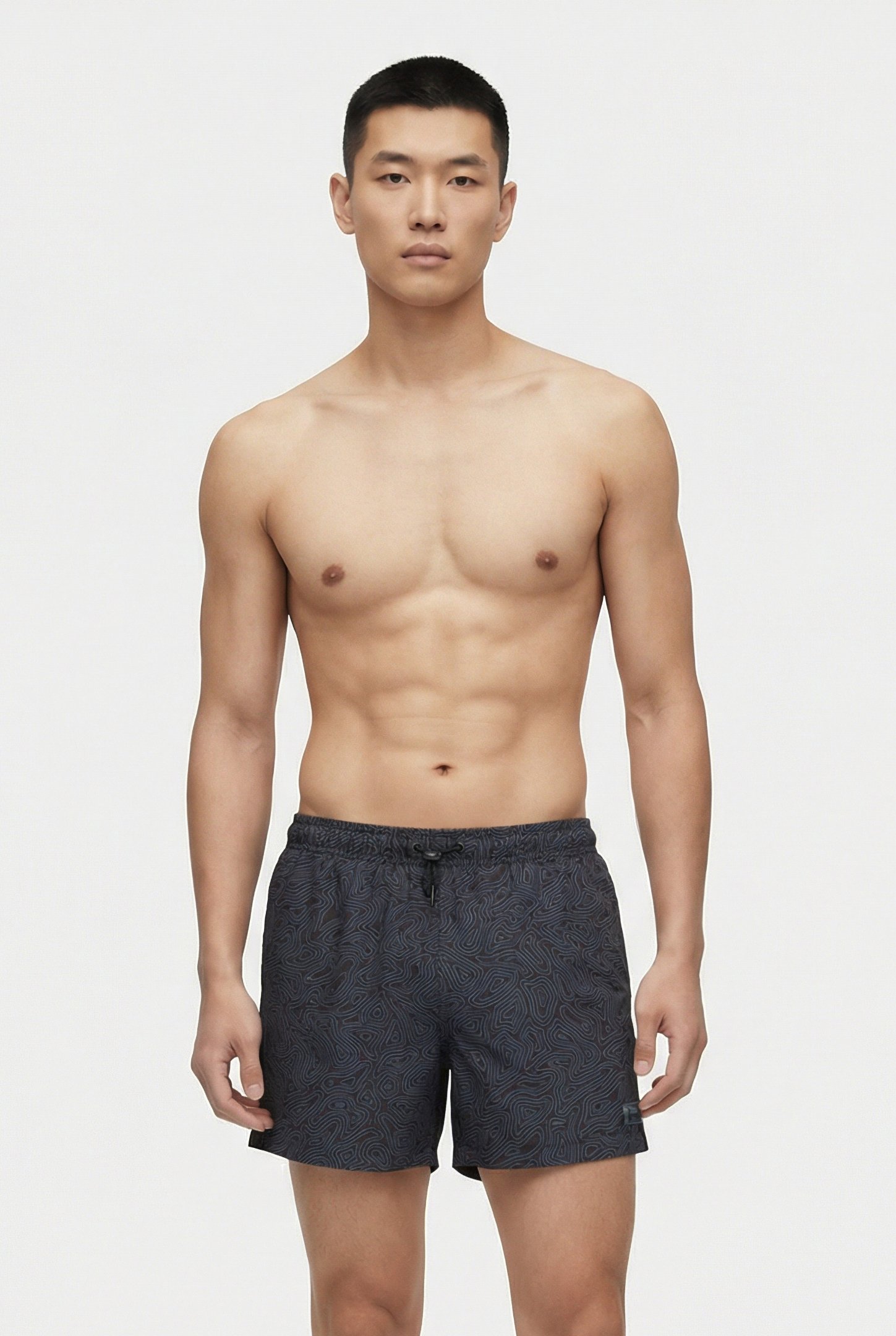 MEN'S ARENA EVO BEACH SHORT AO SEPIA MULTI by Arena