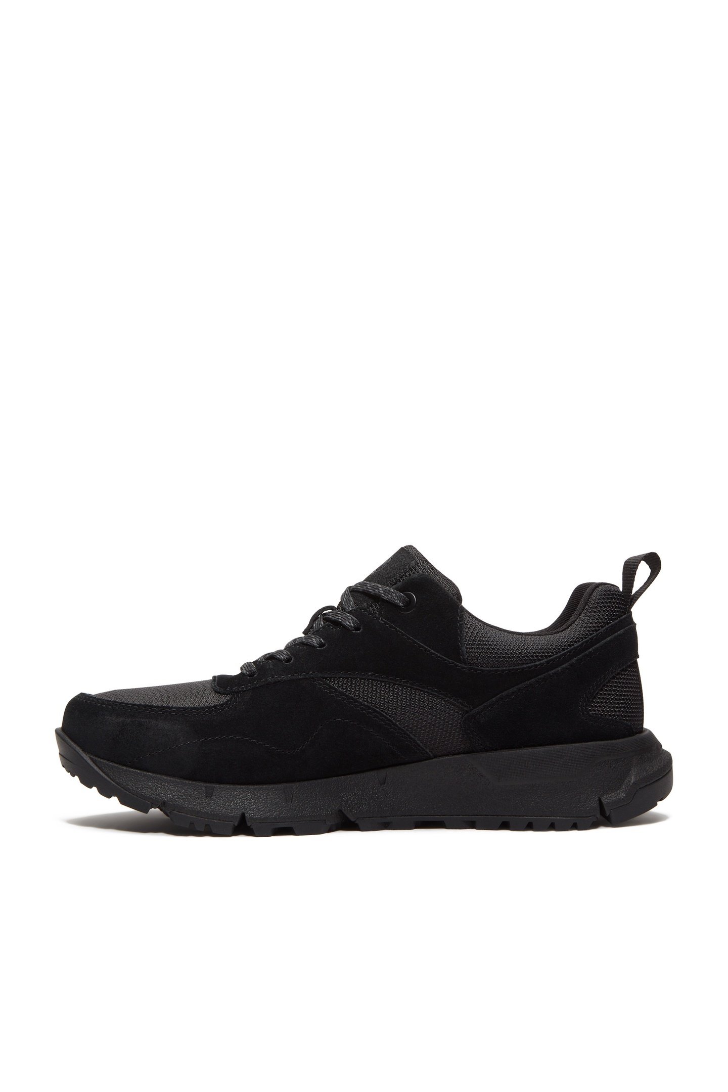 VOYAGER PARK LOW LACE UP SNEAKER BLACKOUT MESH 3