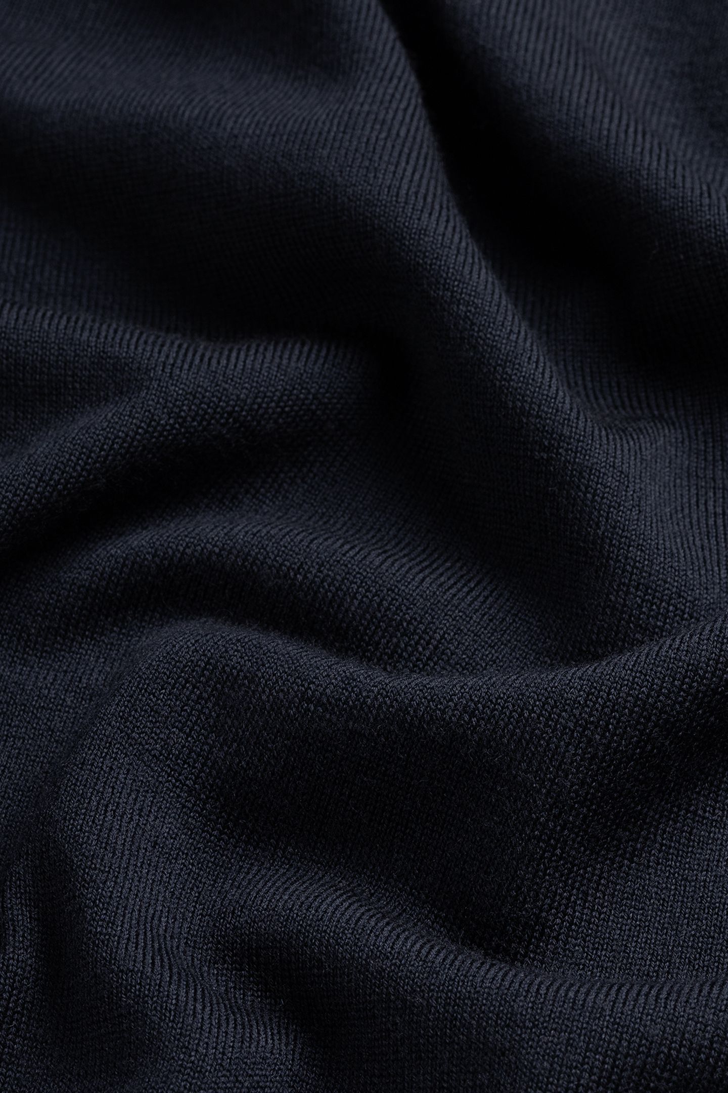V-NECK 100% MERINO NAVY BLUE 5