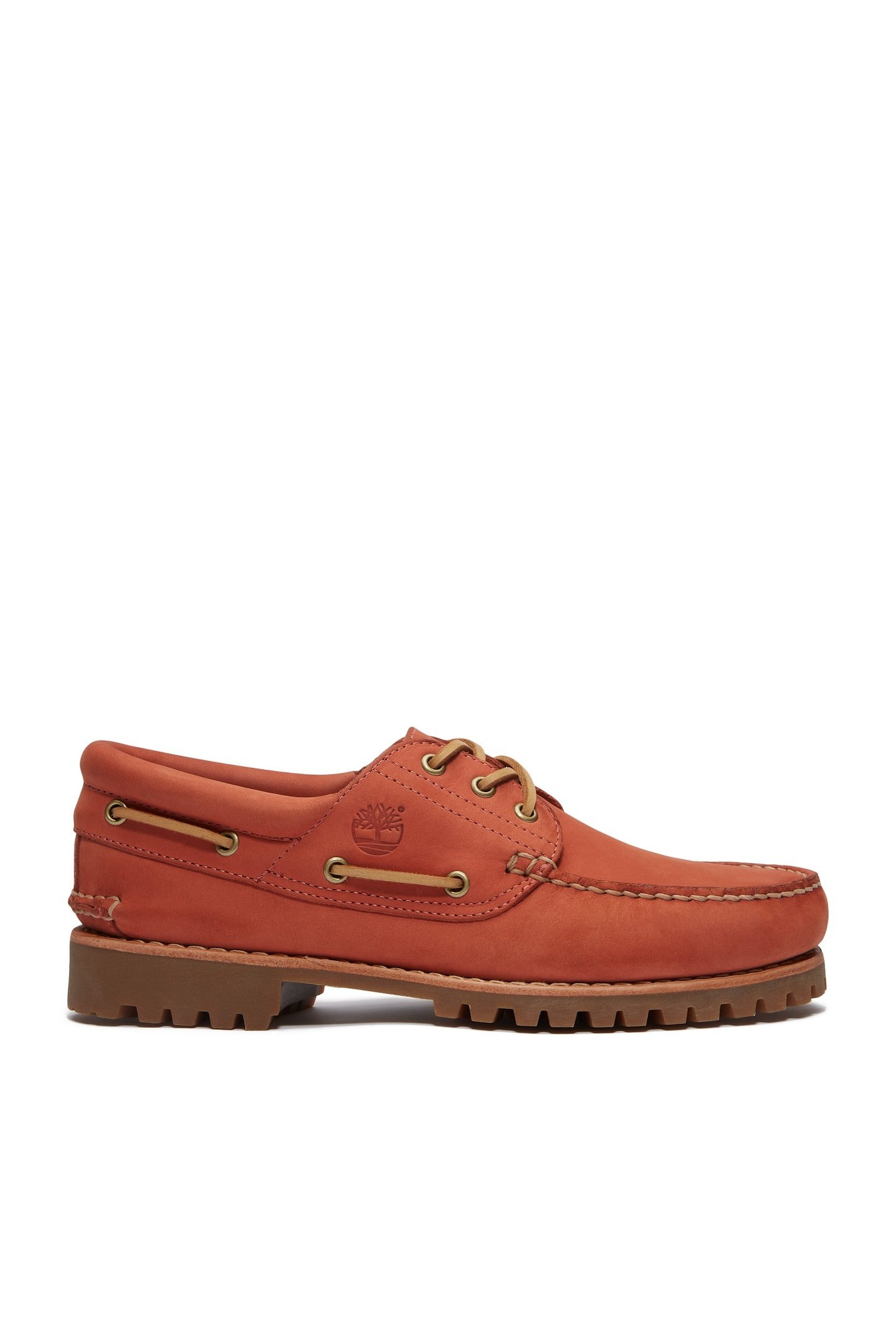 AUTHENTIC BOAT SHOE MEDIUM RED NUBUCK 1