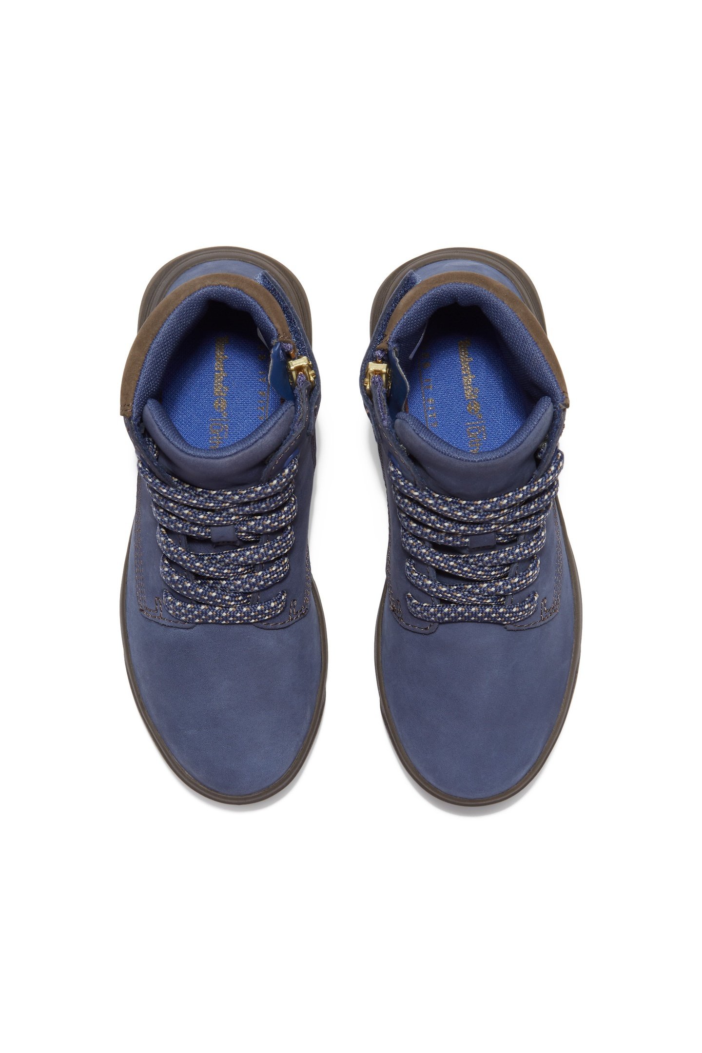 UNISEX SENECA BAY MID LACE UP WITH ZIP SNEAKER DARK BLUE NUB 4