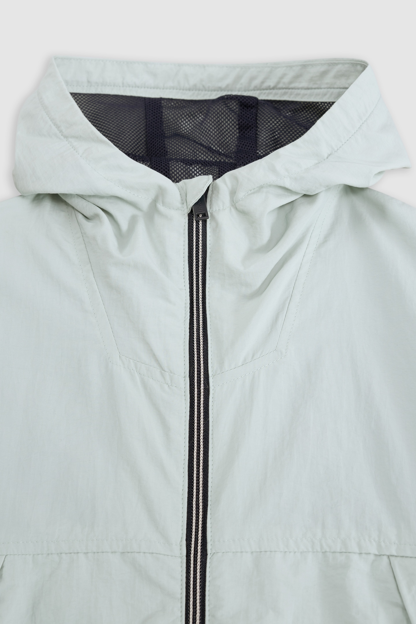 WATER GREEN WINDBREAKER RECYCLED NYLON 4