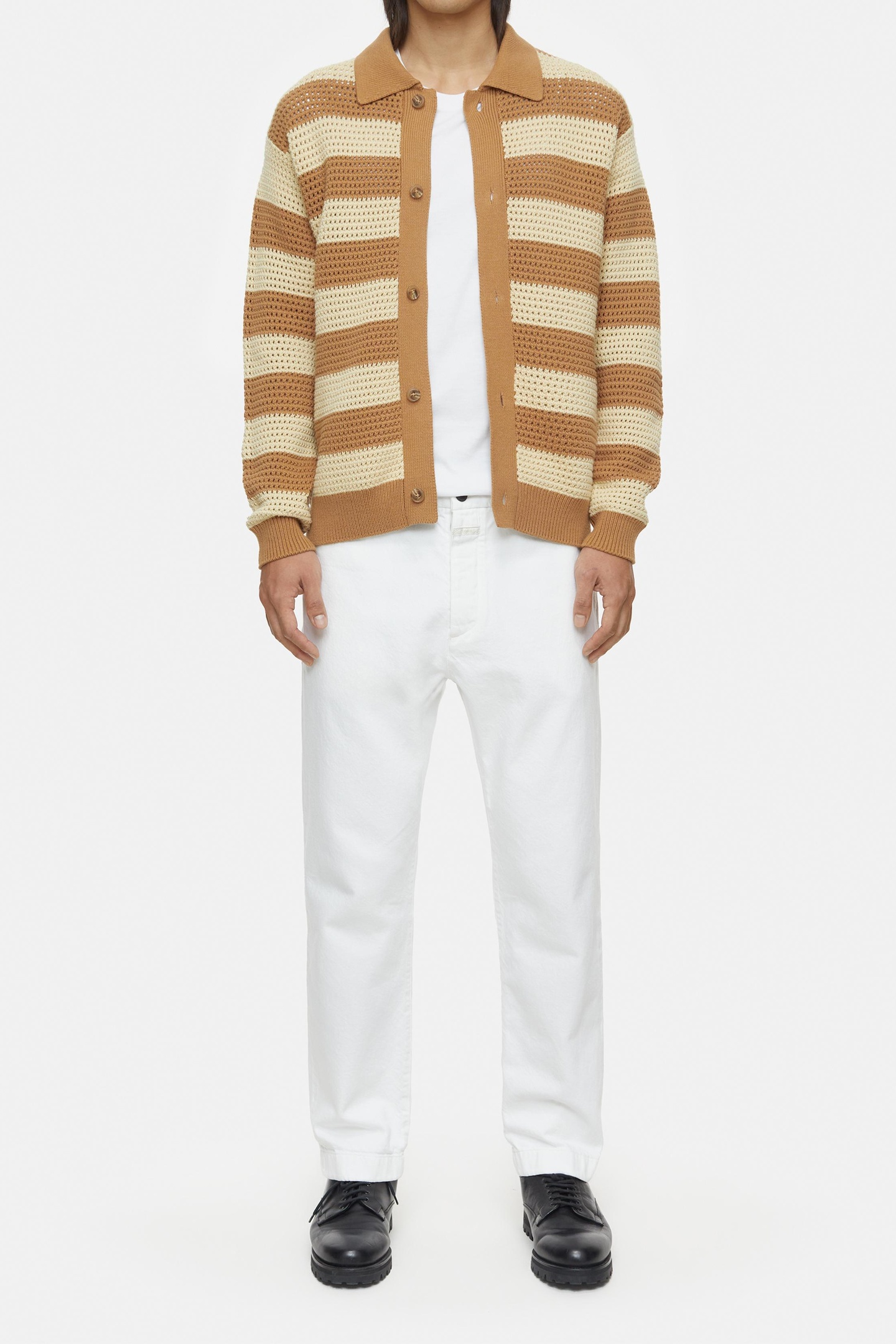 TACOMA TAPERED JEANS IVORY 3