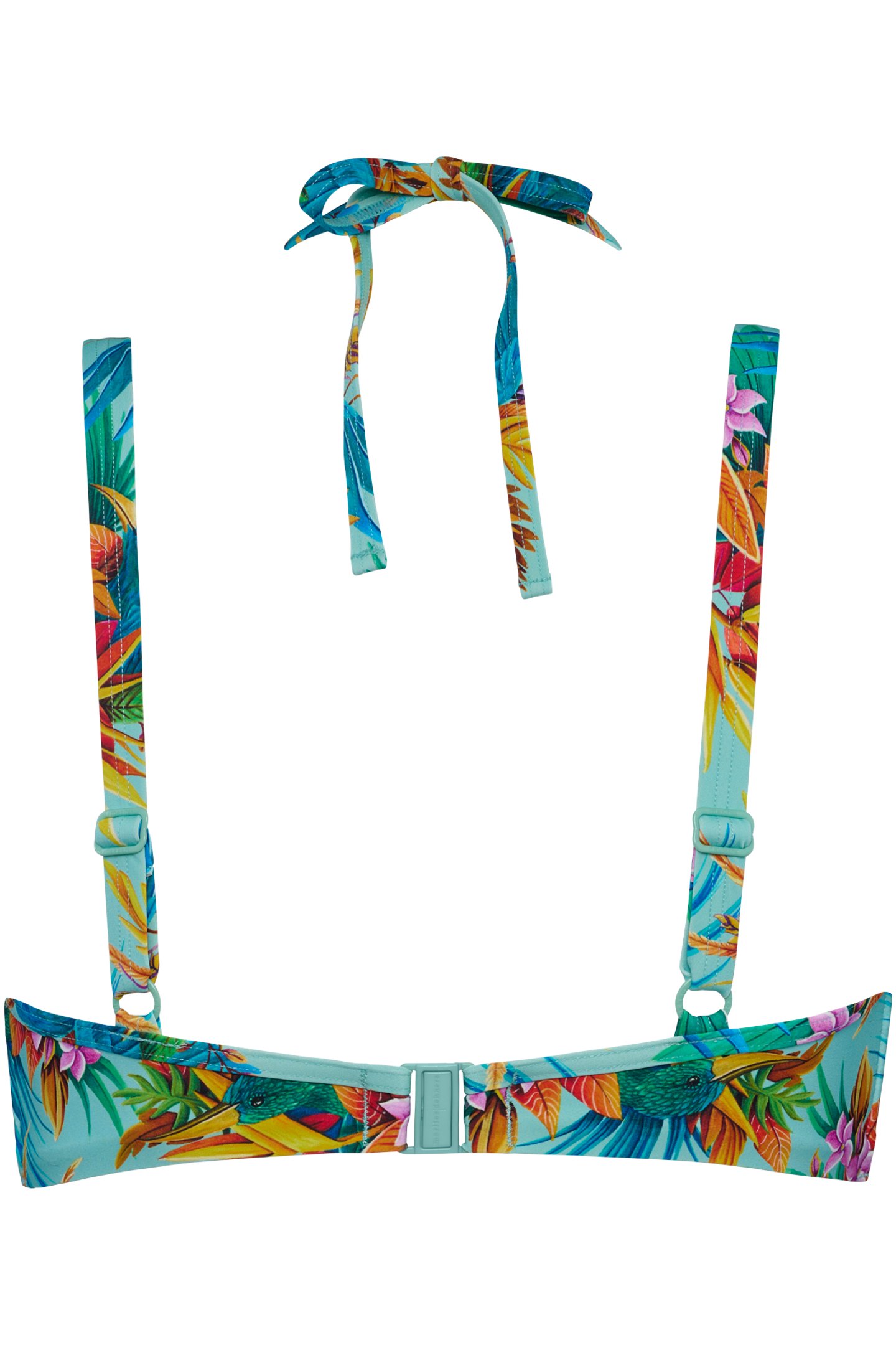 HULA HAKA AQUA SKY PLUNGE BALCONY BIKINI TOP 4
