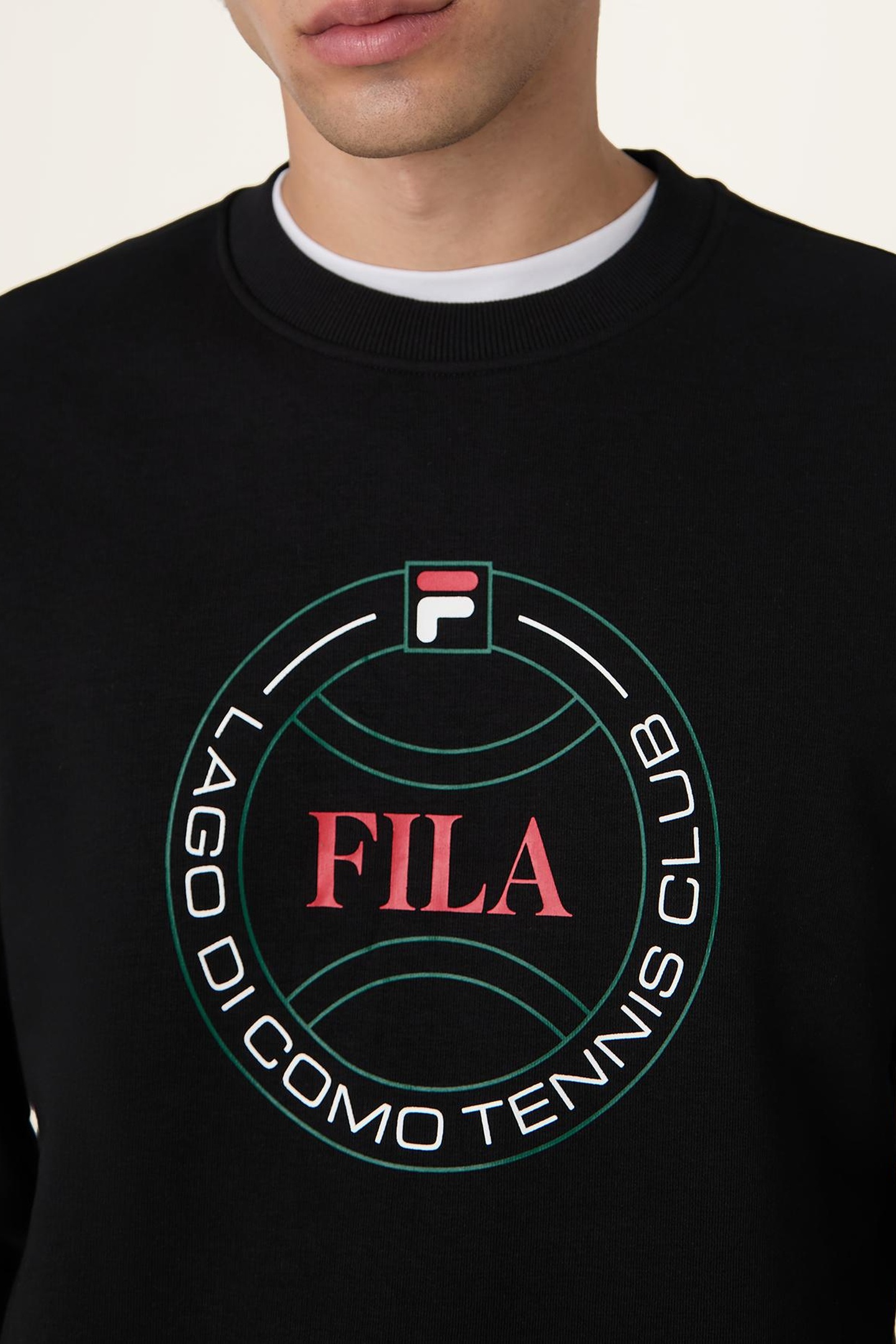 PARELLA RELAXED GRAPHIC SWEATSHIRT BLACK 7