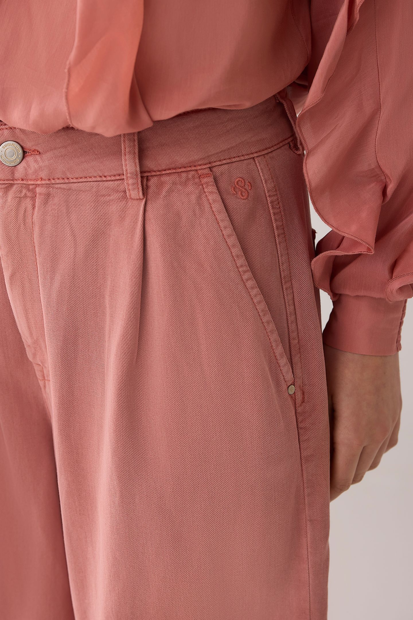 WIDELEG PANT SWAY TENCEL SEPHIA BLUSH 4