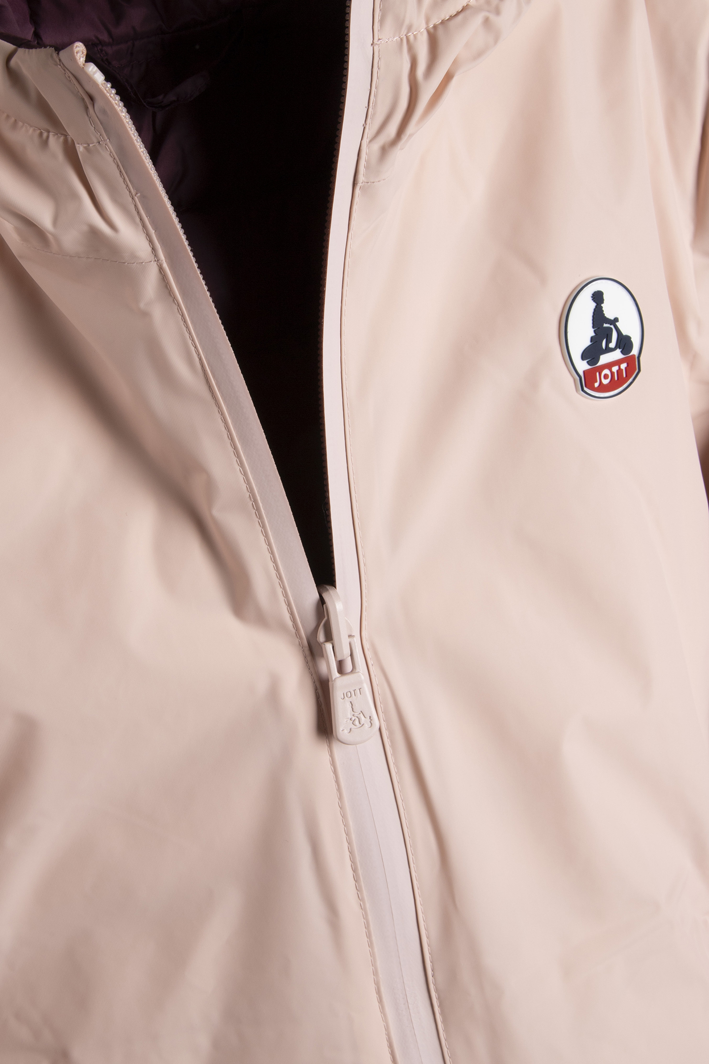 ZURICH JACKET ROSE PALE / AUBERGINE 5