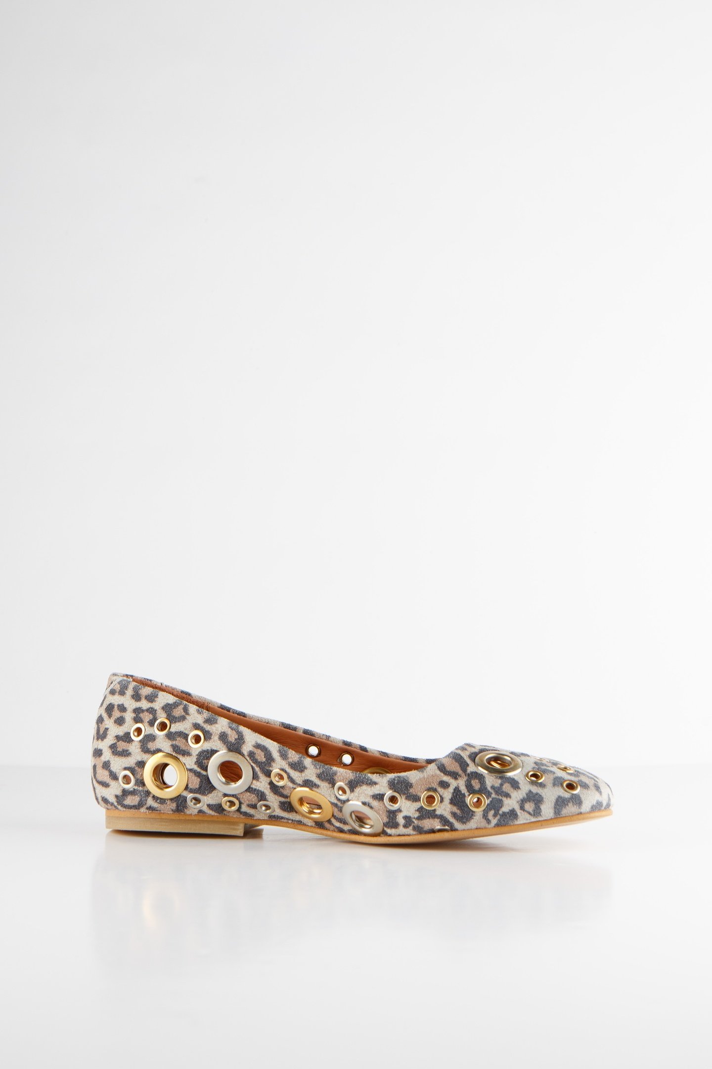 VENETO RINGS LEOPARD LOAFER SAND 1