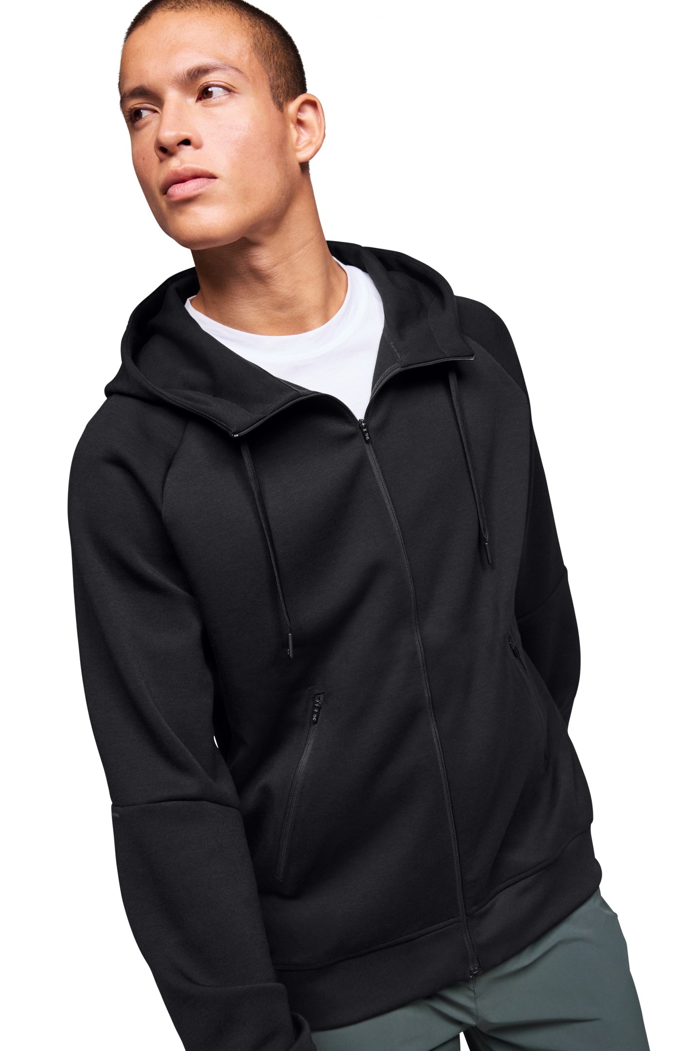 ZIPPED HOODIE 2 M BLACK 4