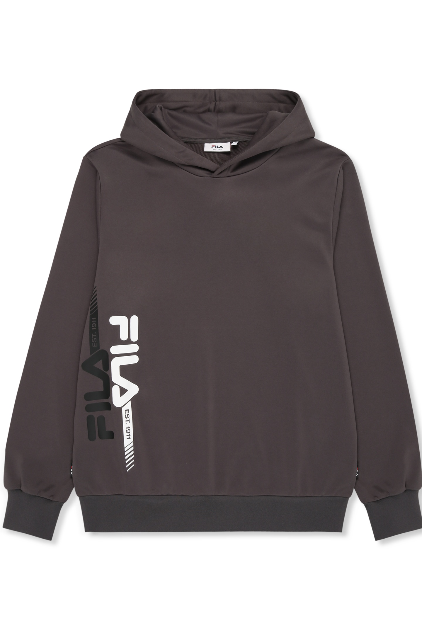 MANTA REGULAR GRAPHIC HOODIE DARK SHADOW 5