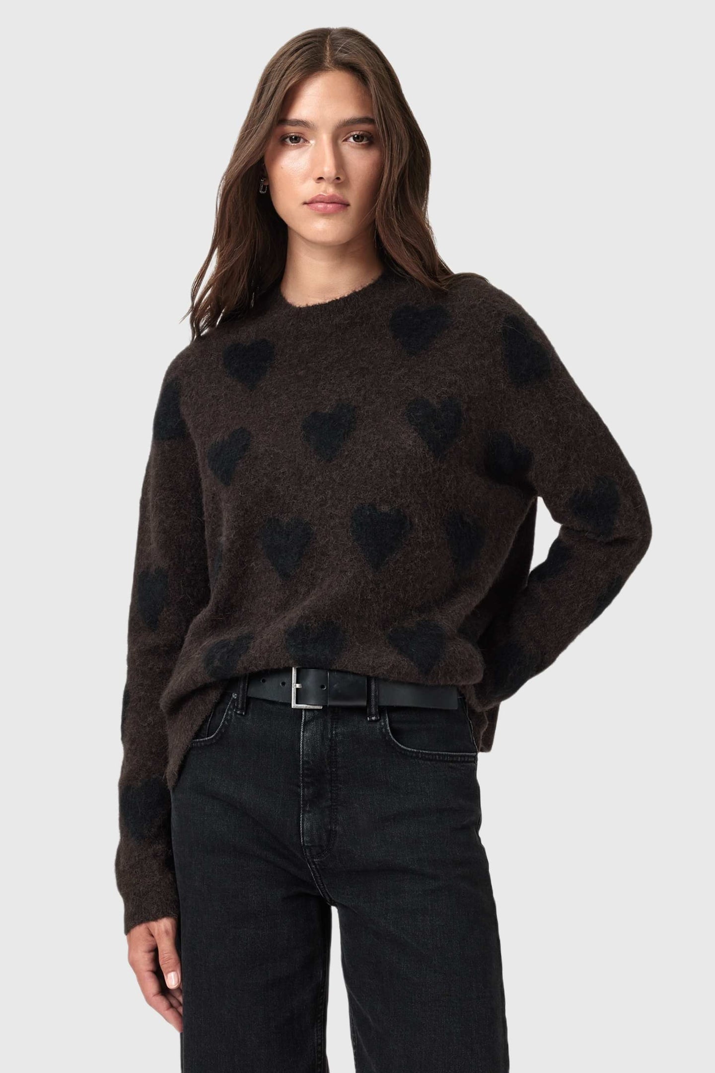 AMORA JUMPER OXBLOOD RED/BLACK 1