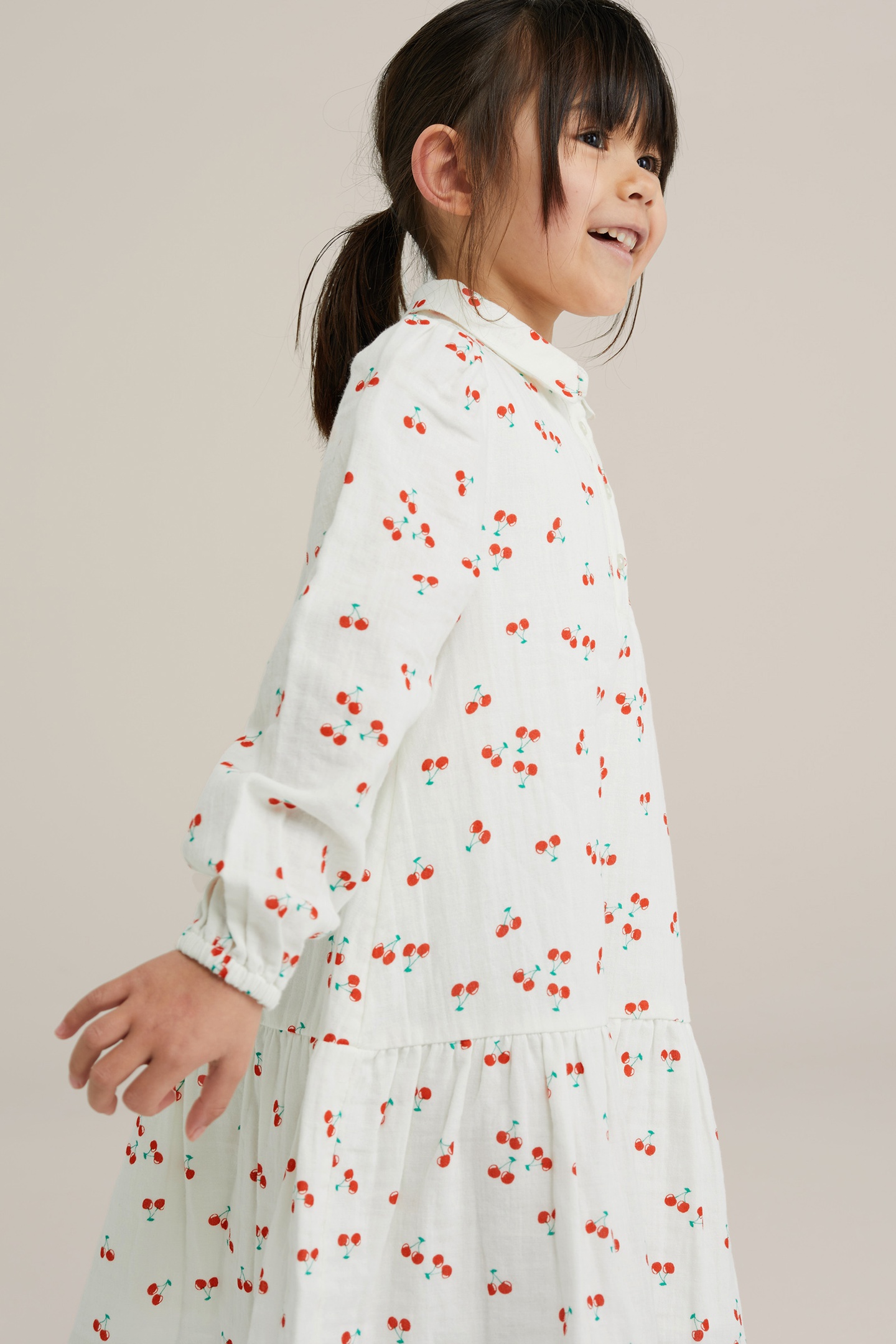 DRESS MID LENGTH OFF-WHITE 2